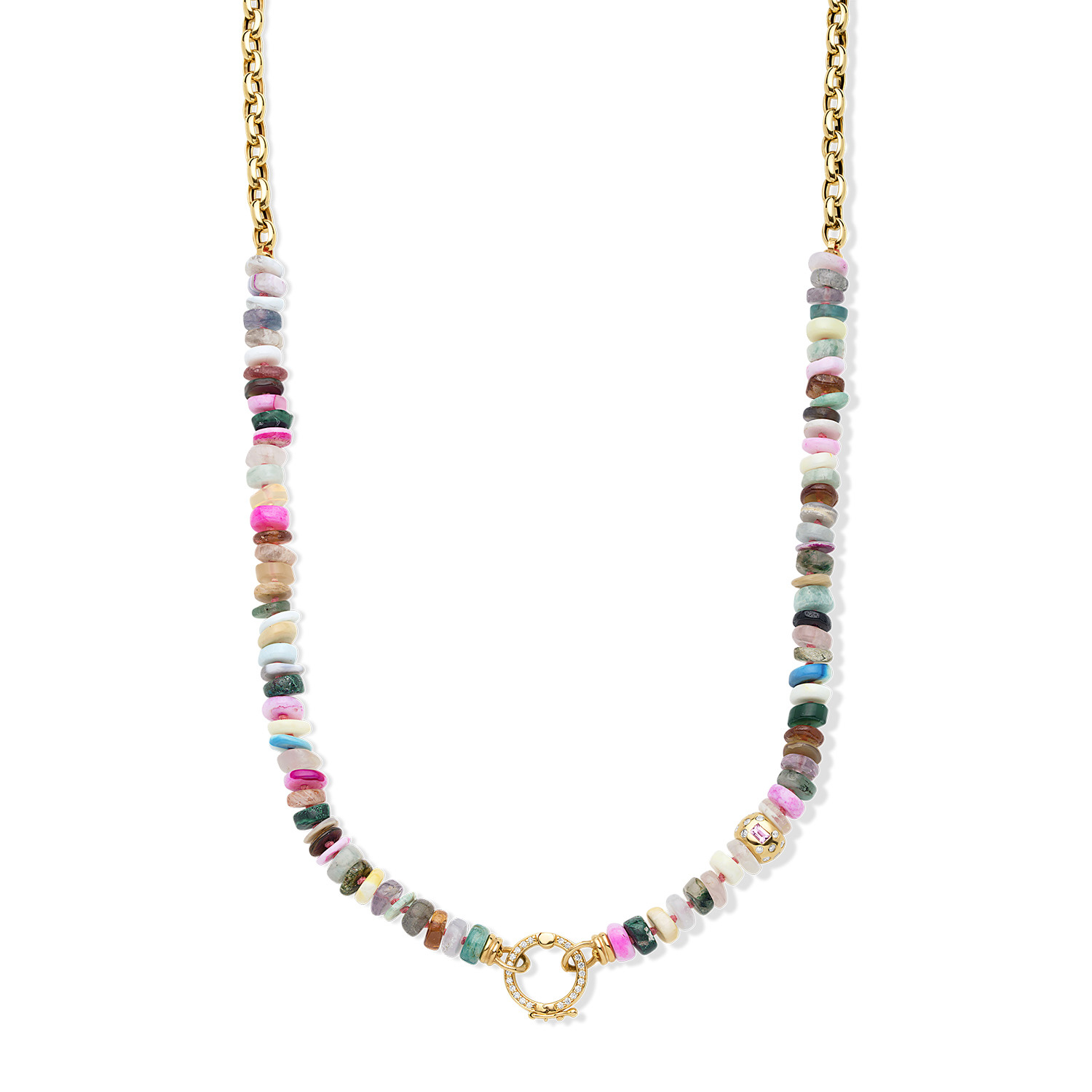 Beaded Closure Necklace - Necklace - Eden Presley