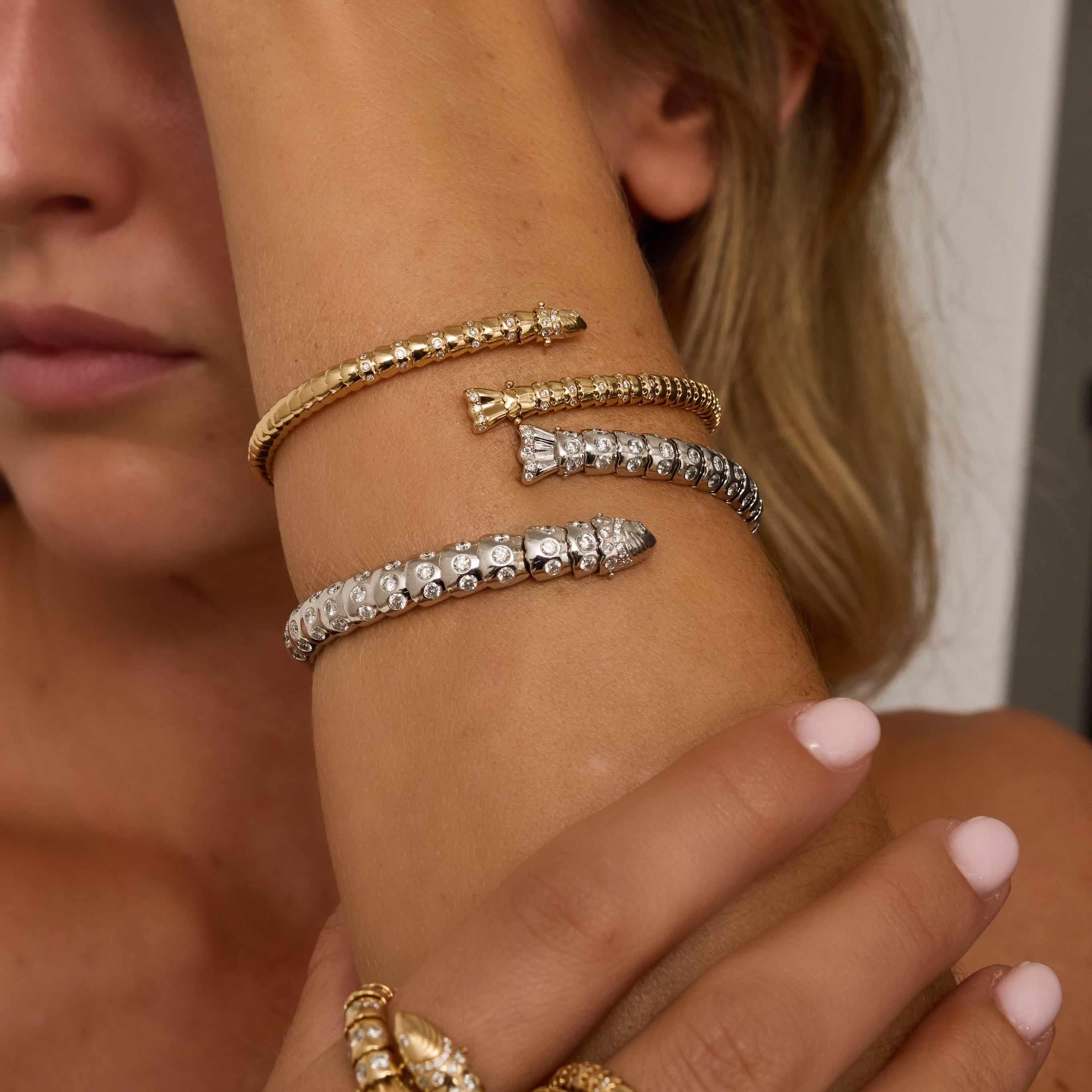 Swedish Fish Flex bangle-Look