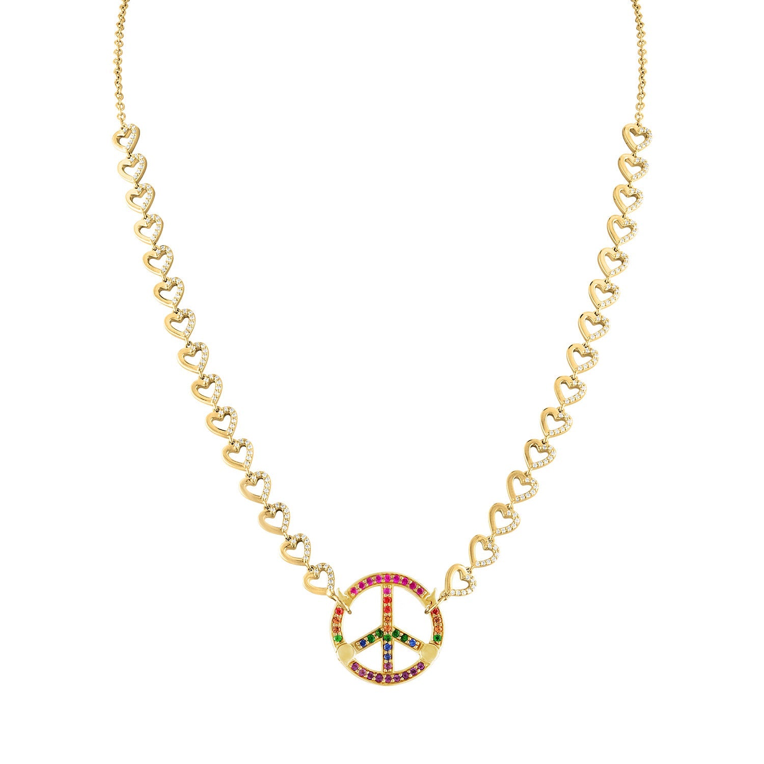 16" Closure Necklace-necklace, necklaces, lock-Eden Presley Fine Jewelry