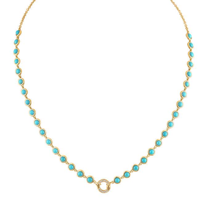 16" Closure Necklace-necklace, necklaces, lock-Eden Presley Fine Jewelry