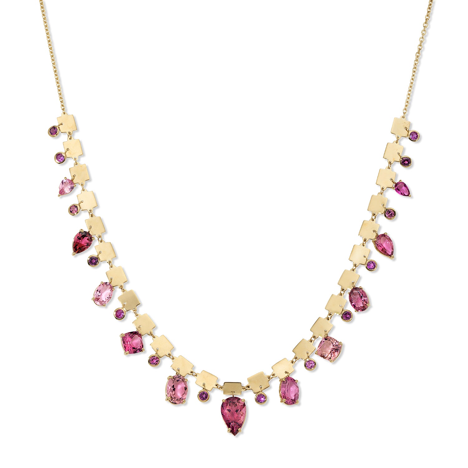 Tourmaline Dream Rock Candy Shine Necklace