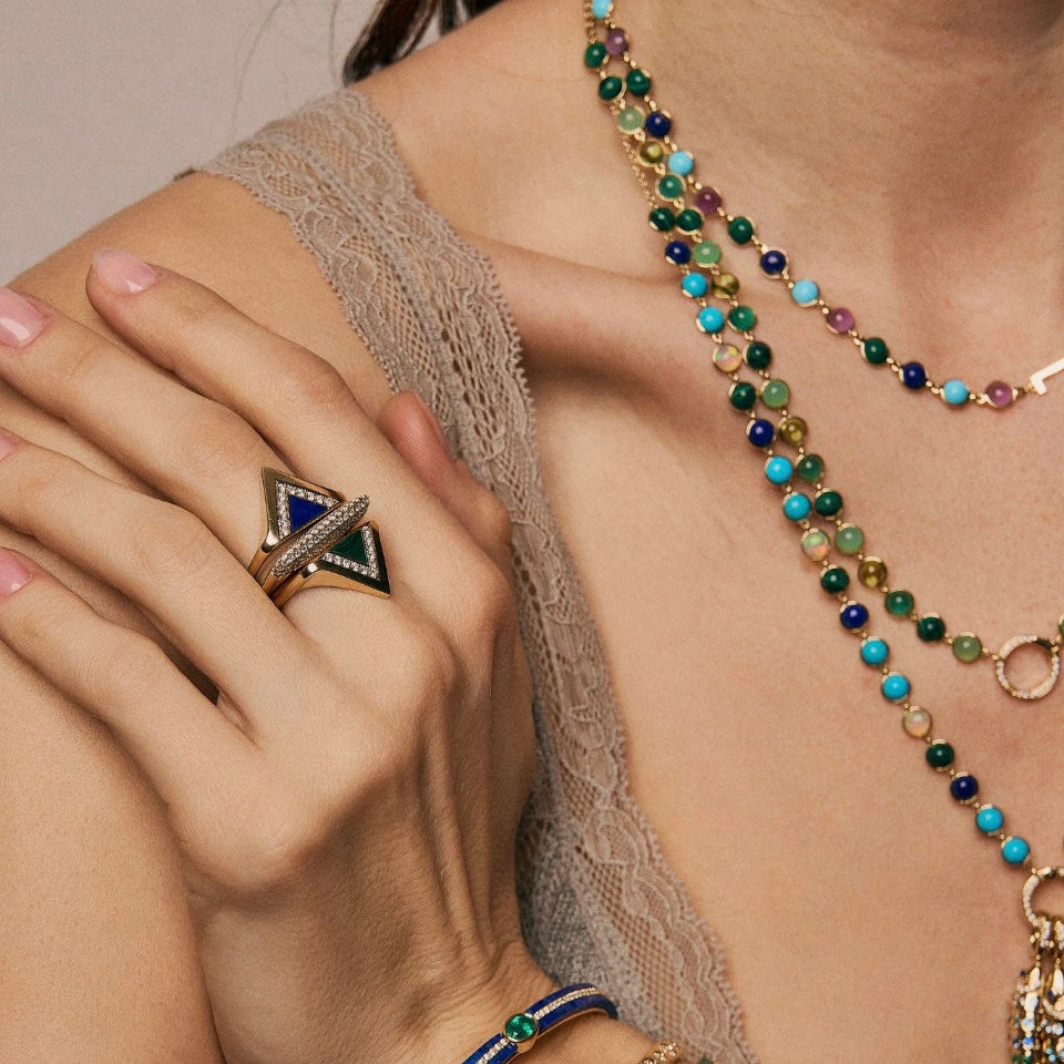 What’s the Point Stack Ring- On-Hand Shot