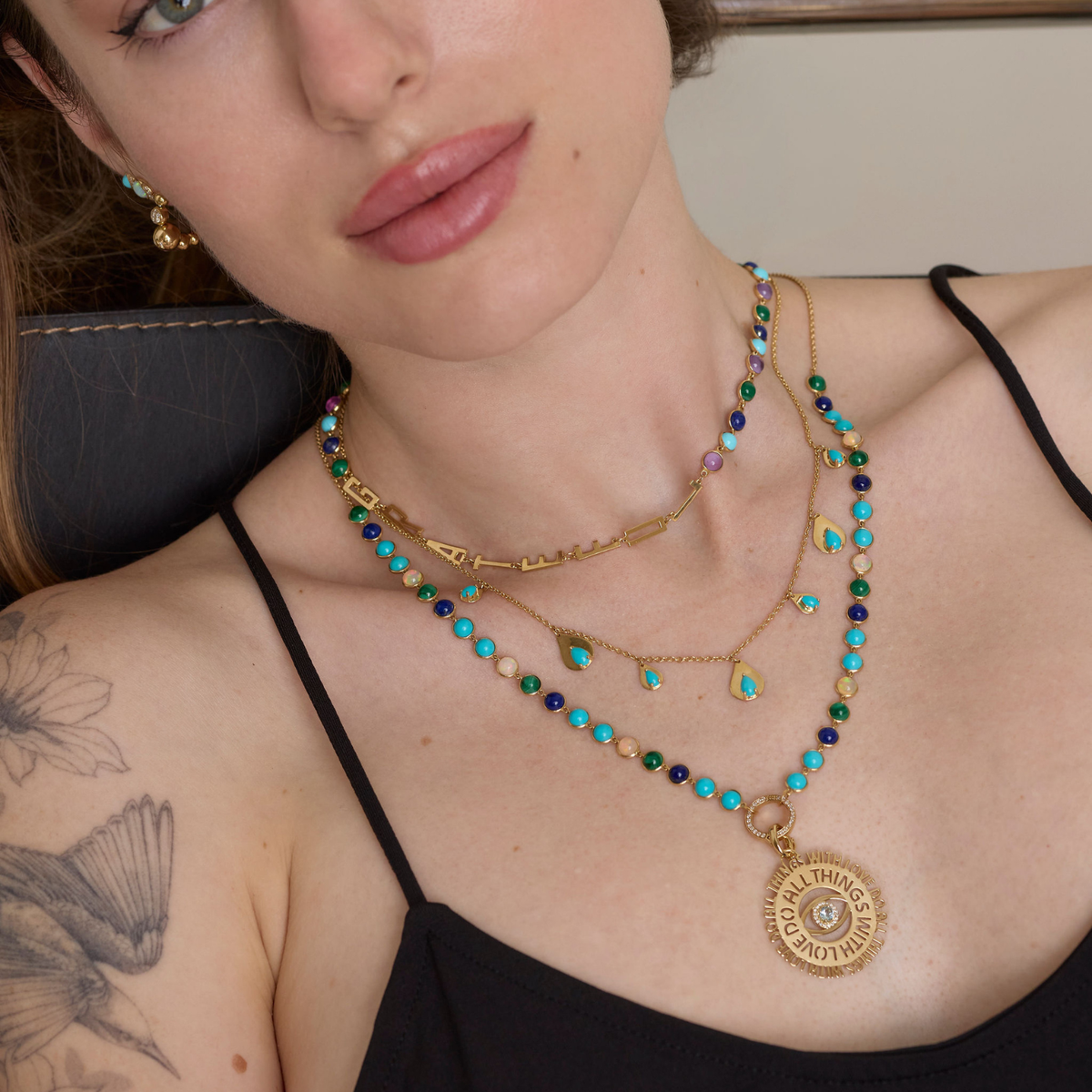 Do all Things with Love Pendant