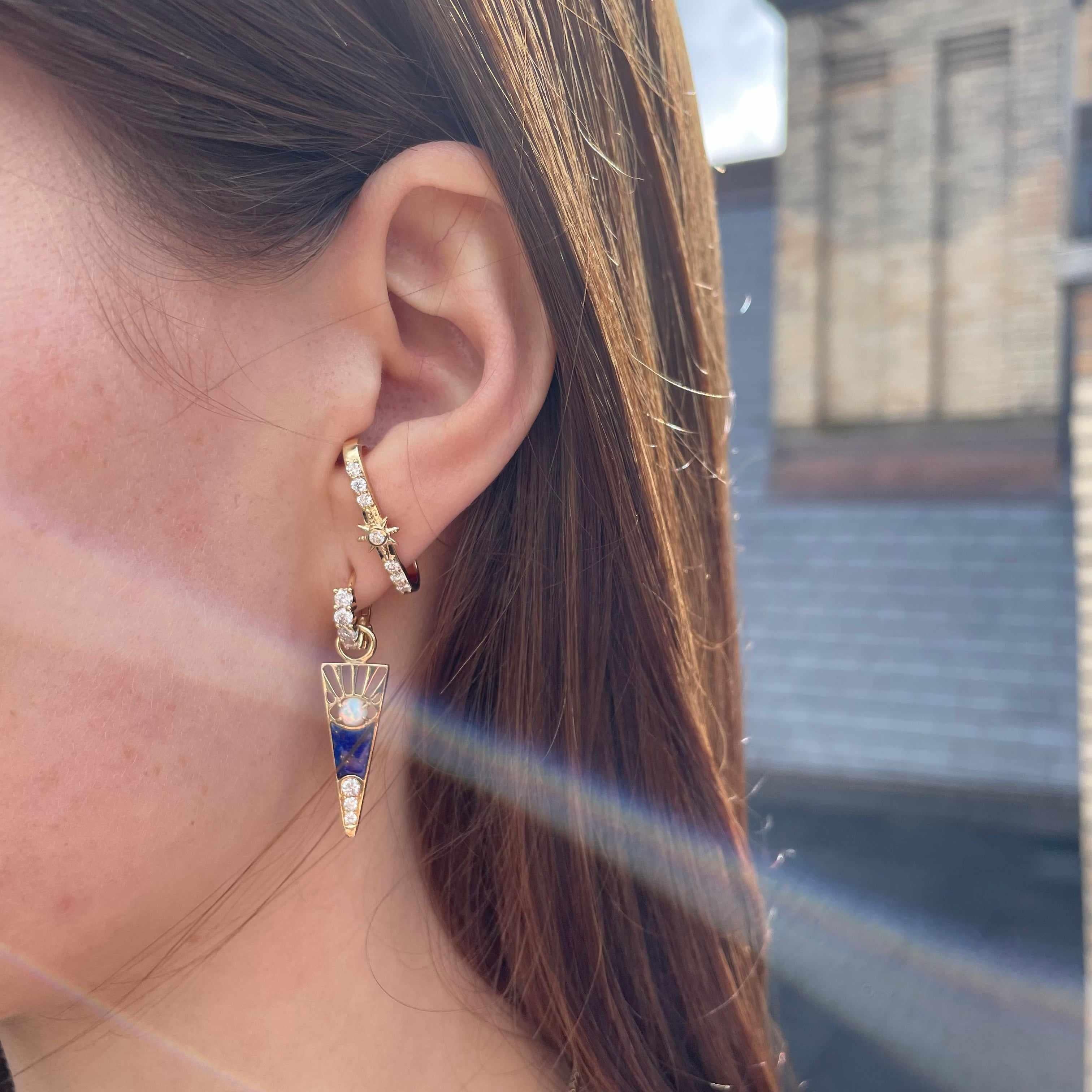 EP Signature Huggies studs