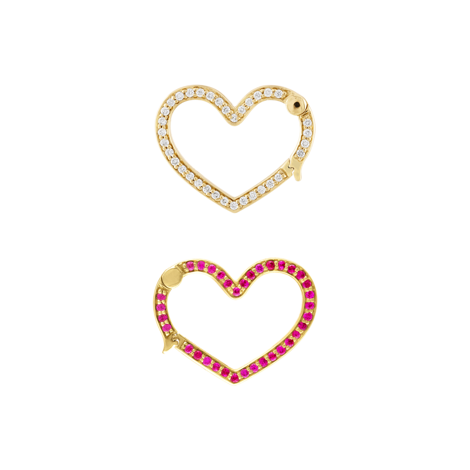 Motif Closure Locks for Necklace or Bracelet