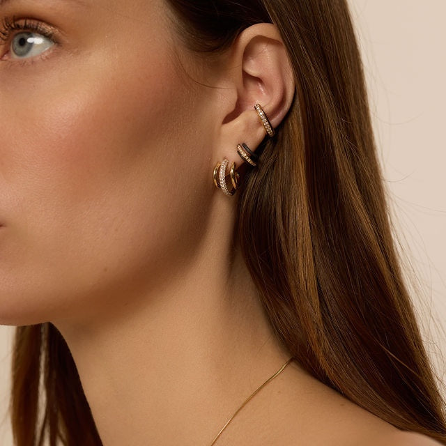 EP Shine Diamond Ear Cuff