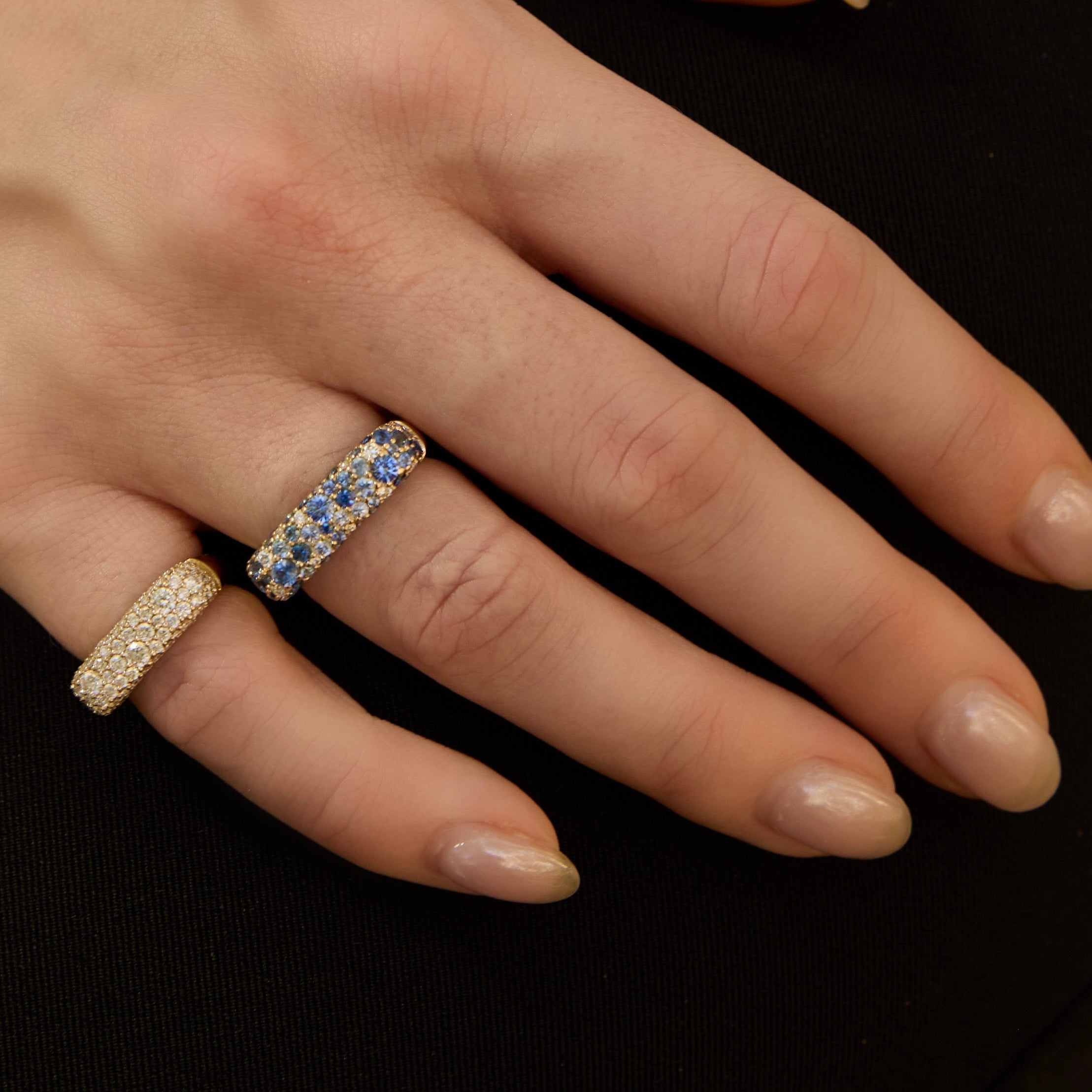 Sparkle Stack Ring - Look in Fingers