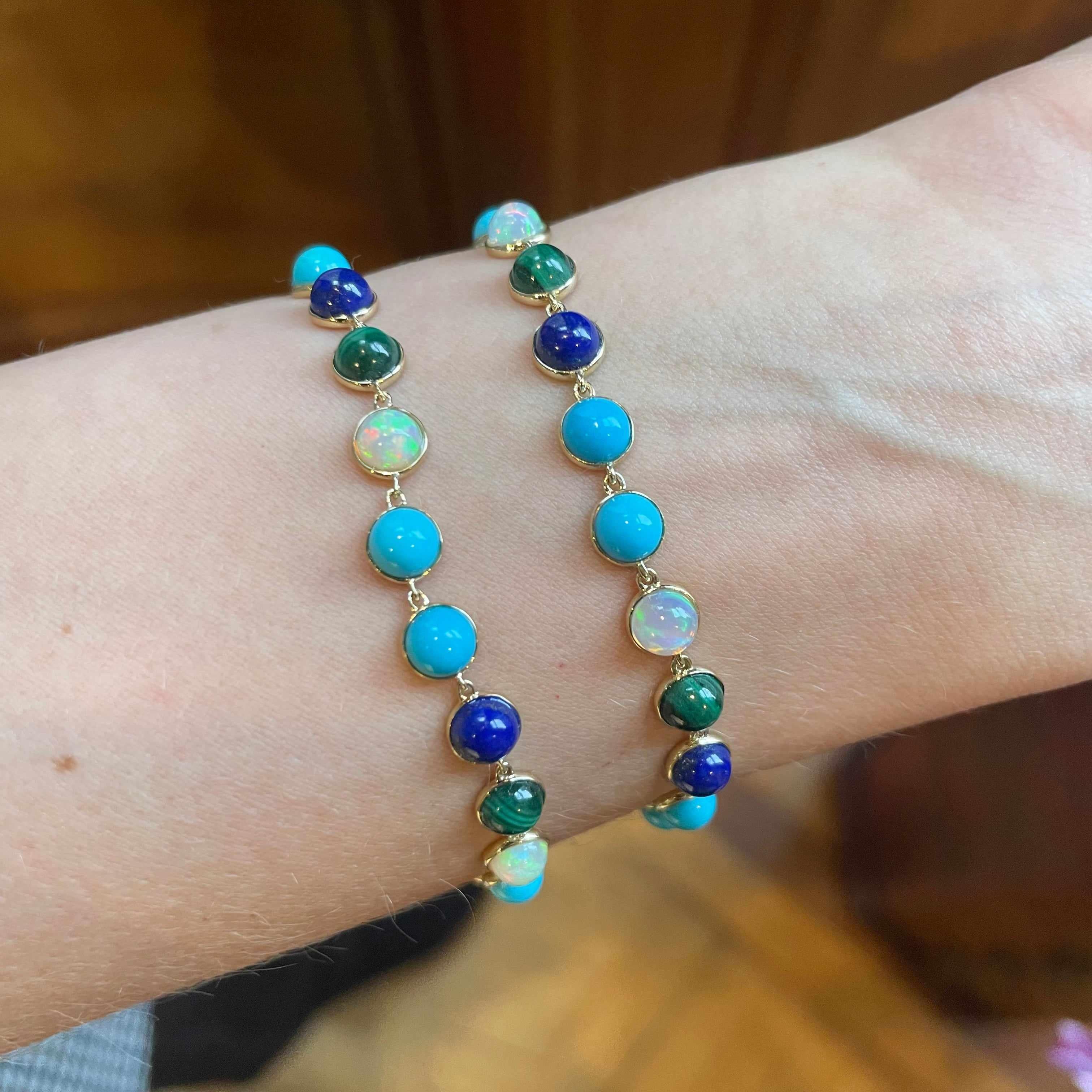 5mm Cab Closure Bracelet-Bracelet, Bracelets-Eden Presley Fine Jewelry