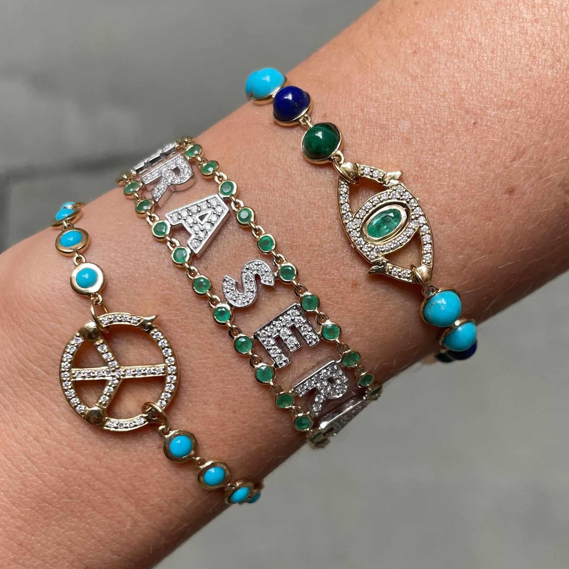 5mm Cab Closure Bracelet-Bracelet, Bracelets-Eden Presley Fine Jewelry