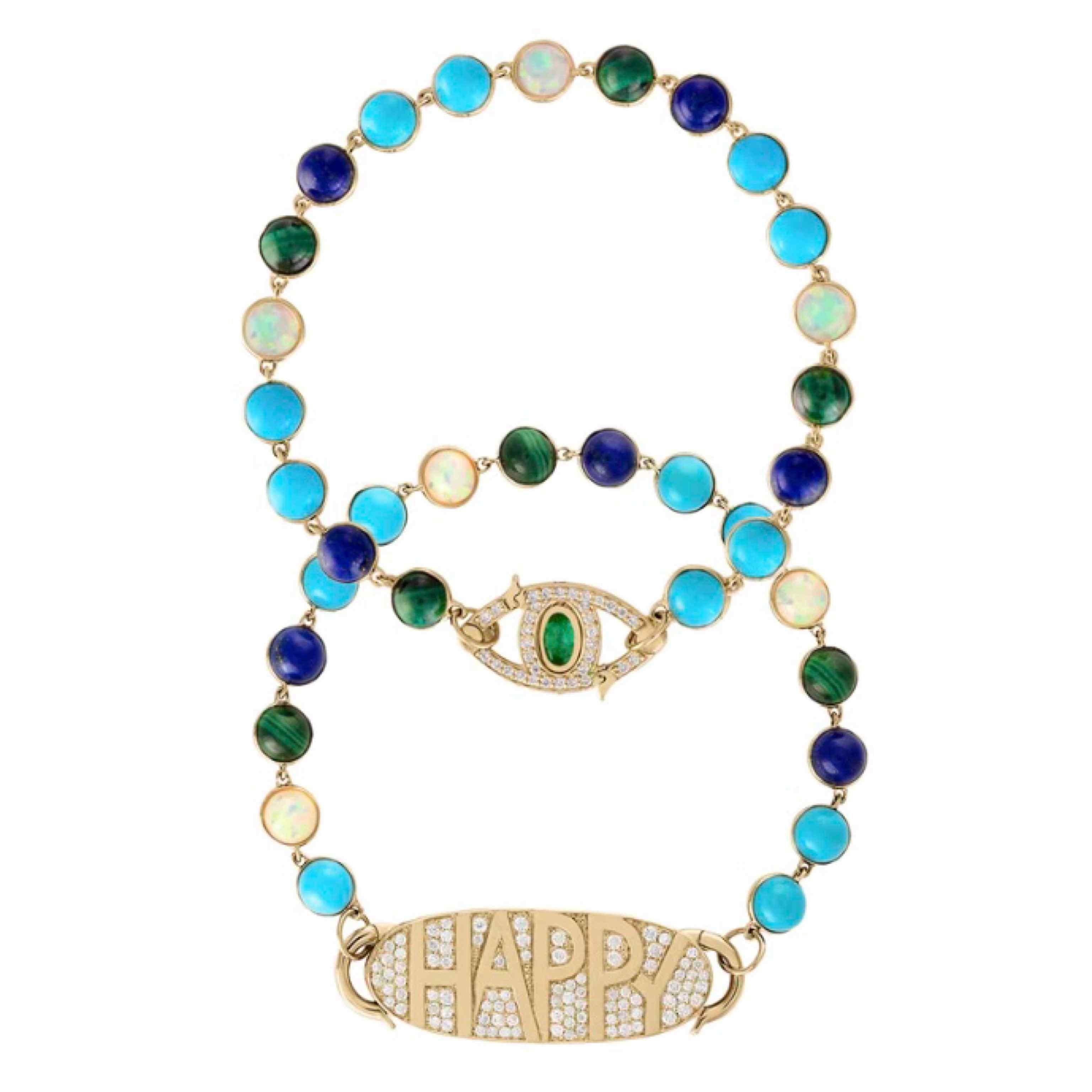 5mm Cab Closure Bracelet-Bracelet, Bracelets-Eden Presley Fine Jewelry
