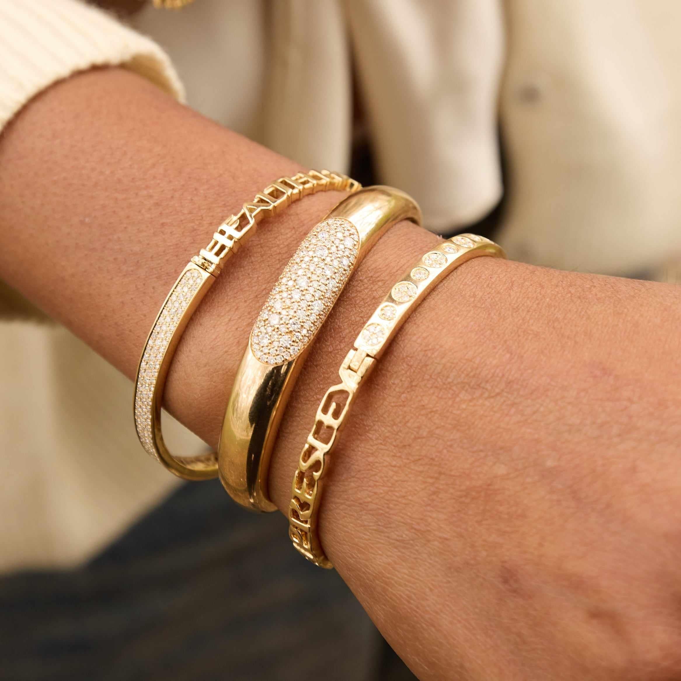 Glitter Bangle - Image 3 | Bracelet | Eden Presley