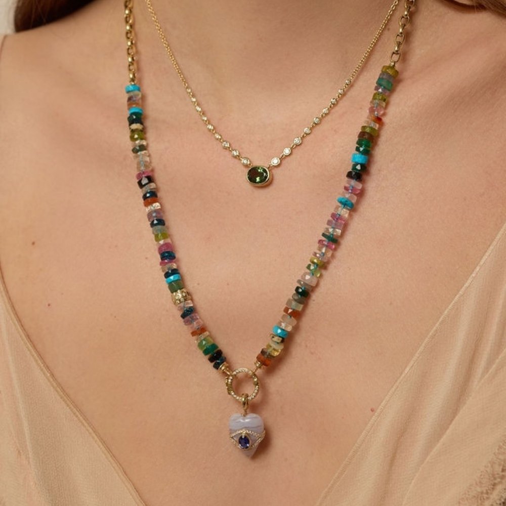 Beaded Closure Necklace