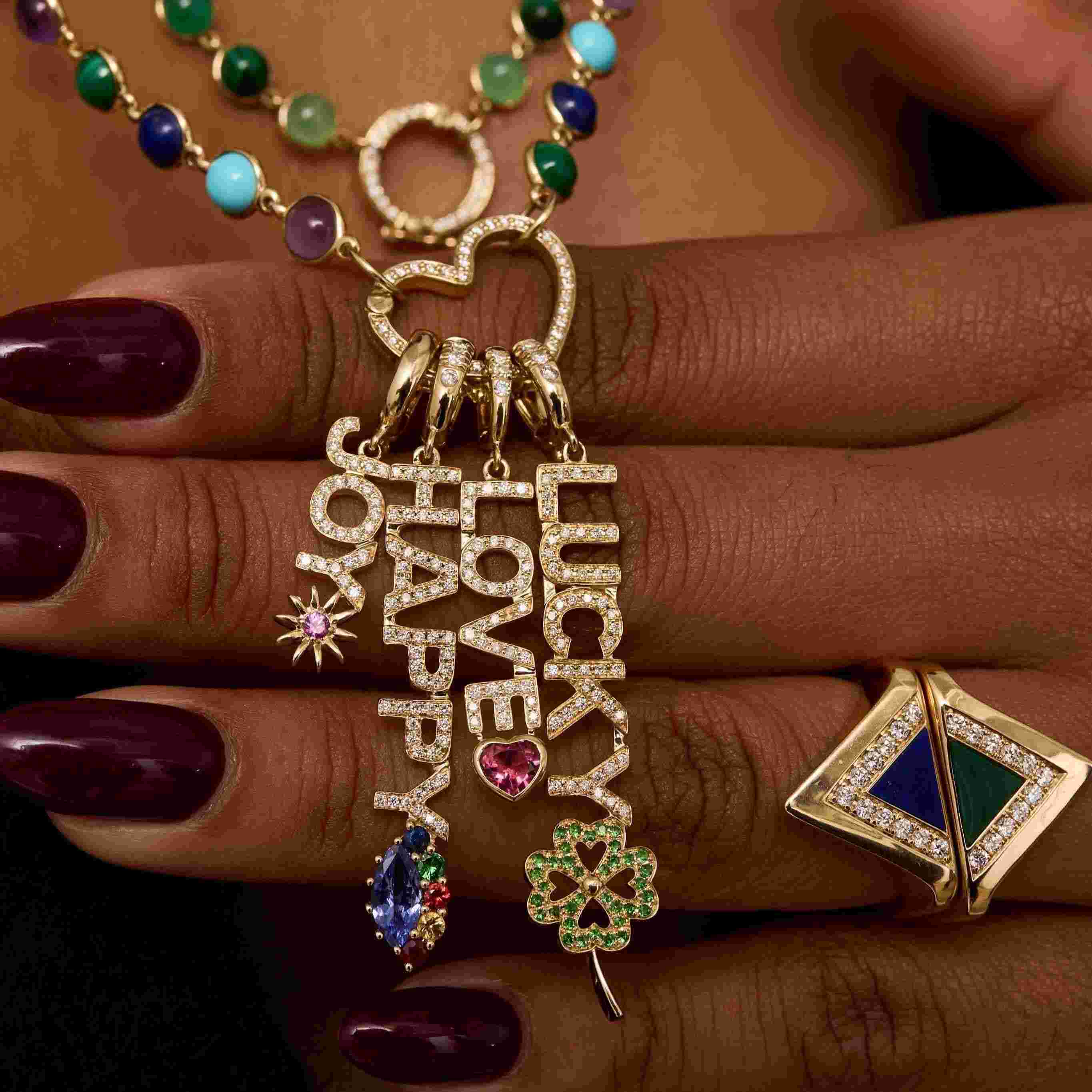 Mantra pendants-Pendant Necklace