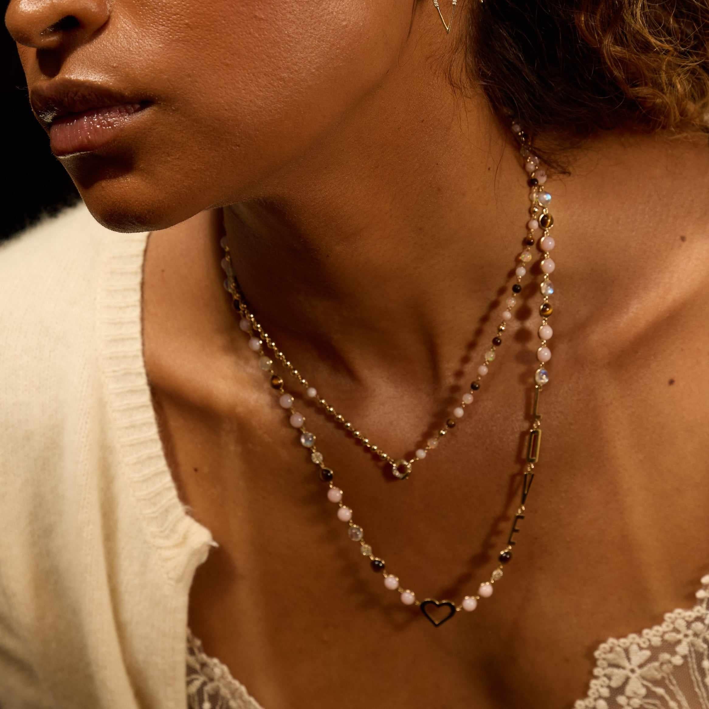 Beaded Bubbles Necklace