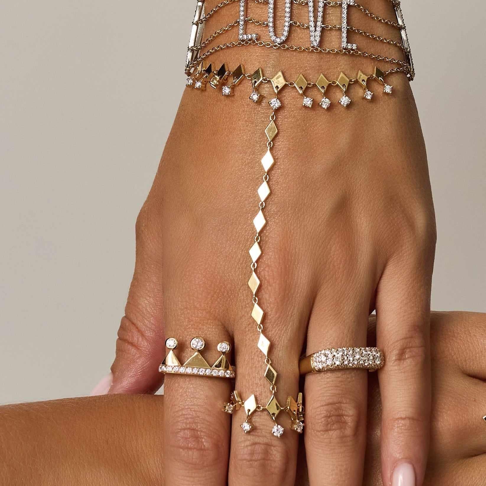 Shine handchain-Chain bracelet