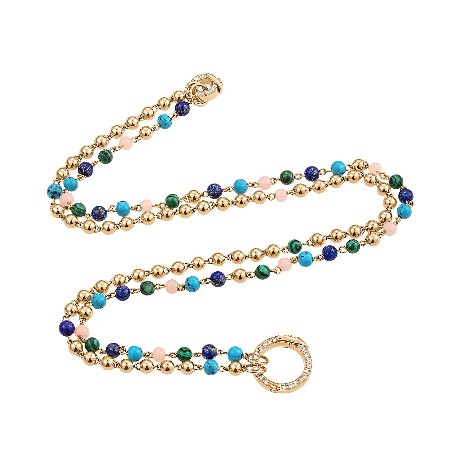 Beaded Bubbles Necklace
