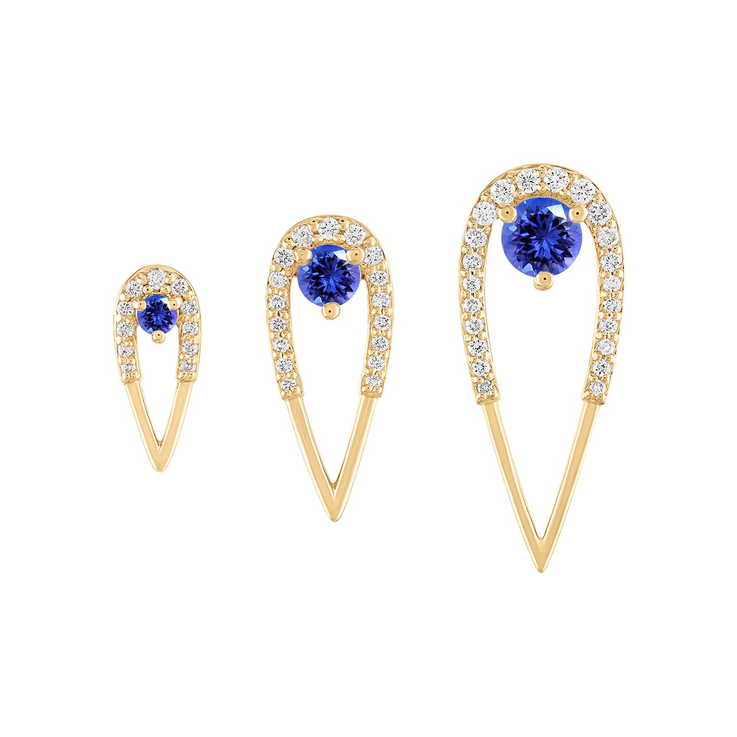 Peacock Studs