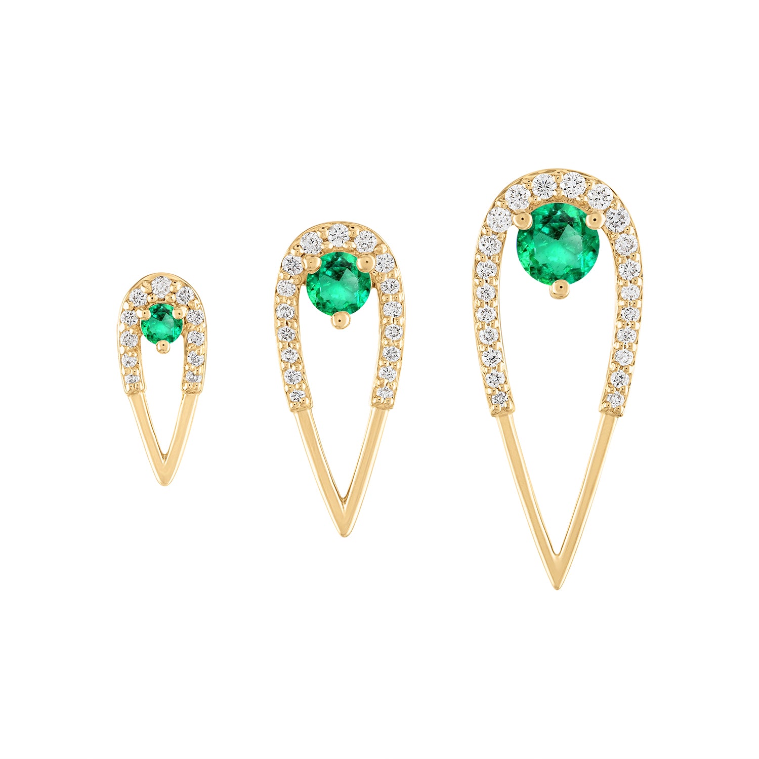 Peacock Studs