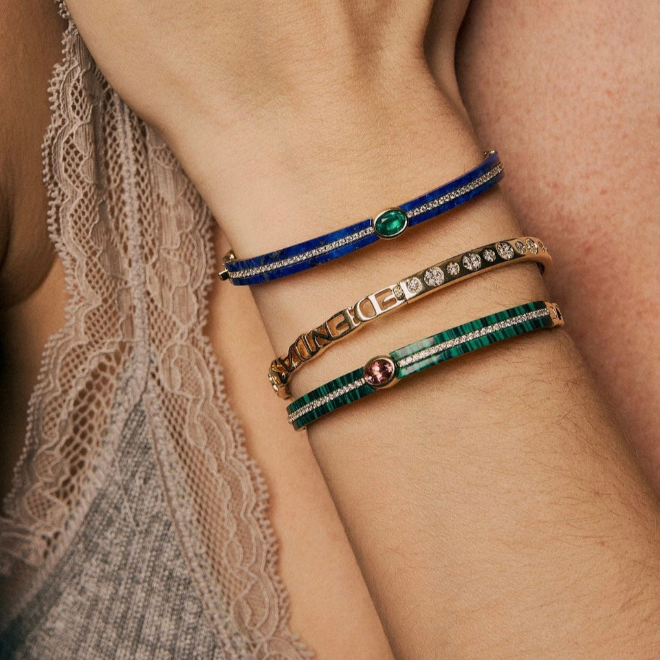 Stoned Love Bangle- Front Look