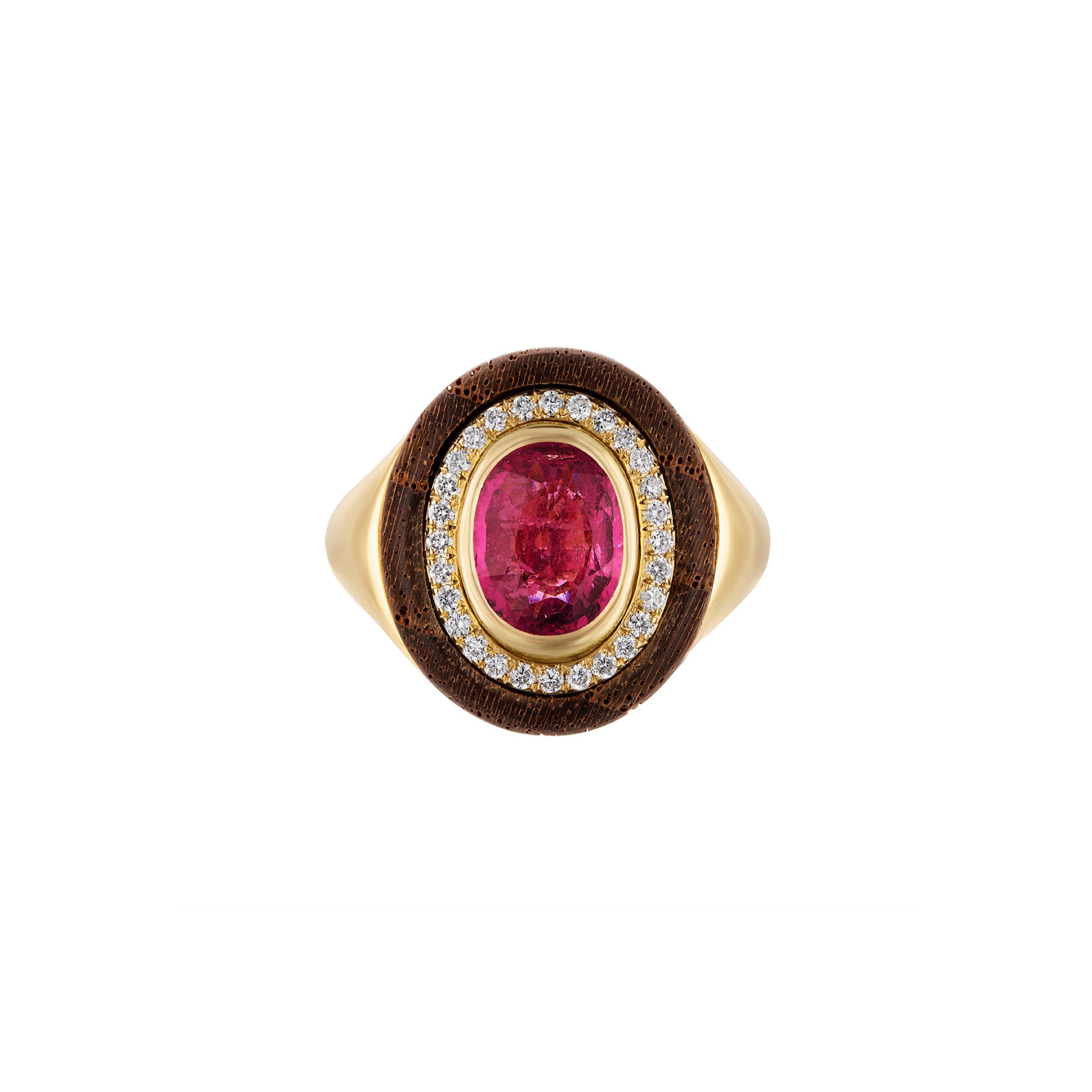 Knock on Wood Wisdom Ring