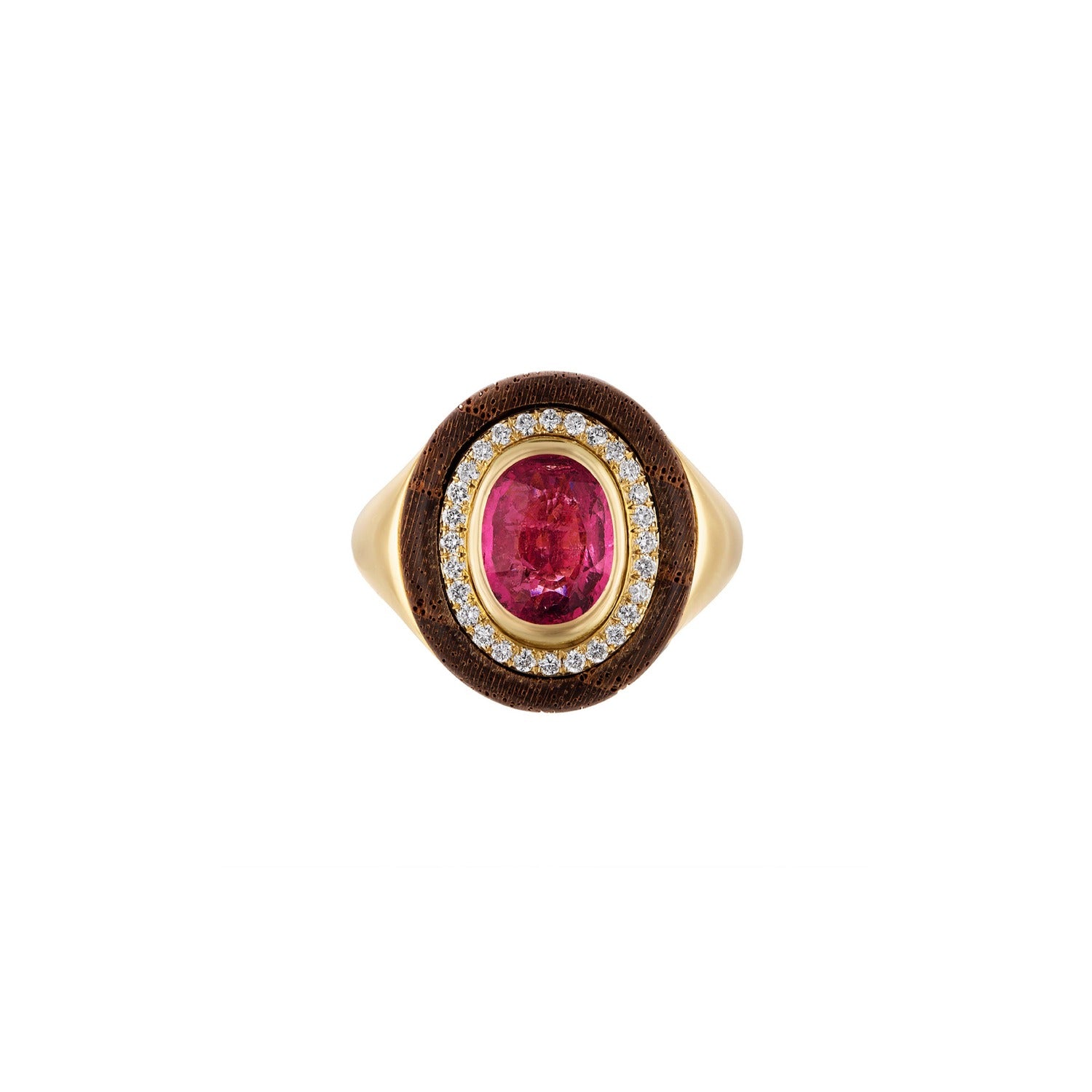 Knock on Wood Wisdom Ring