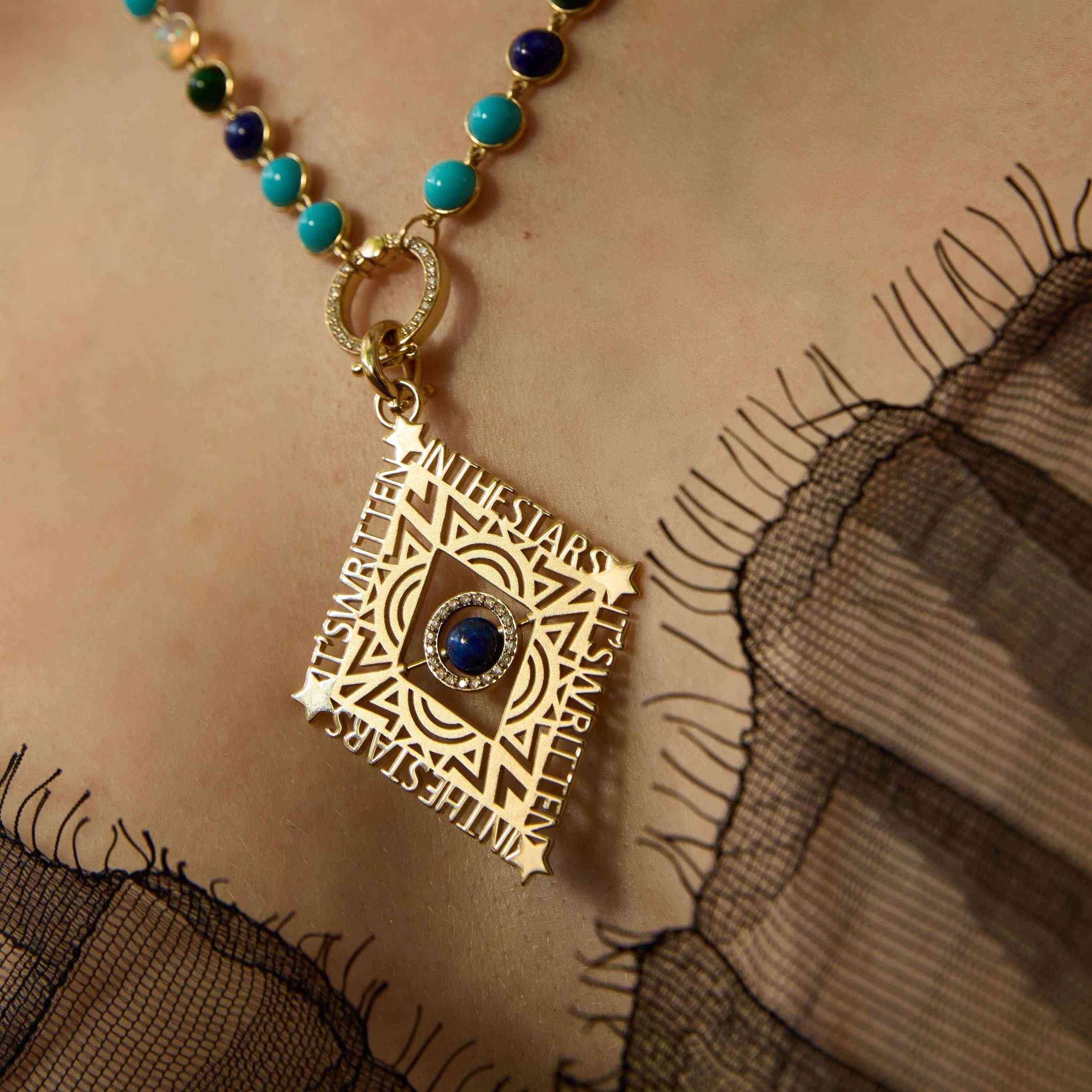It’s Written in the Stars Flip pendant