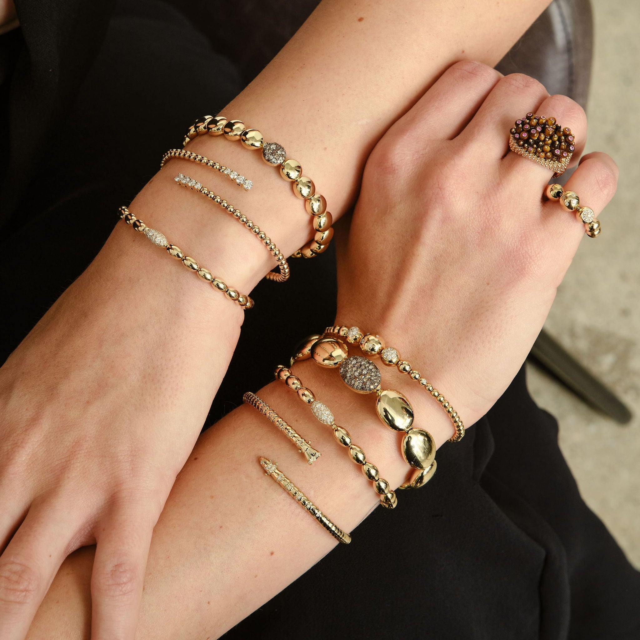 Glitter Flex Bangles