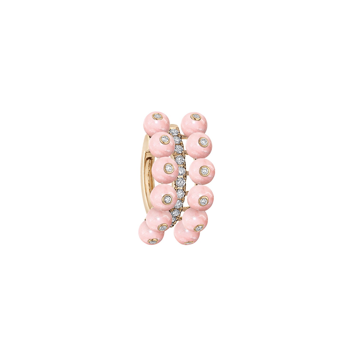 Bubbles Double Row Ear Cuff