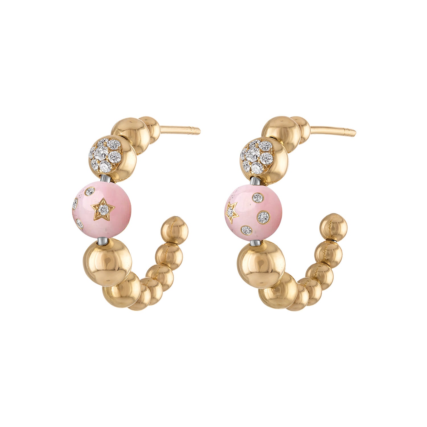 Small Beaded Hoop - Image 10 | earrings | Eden Presley