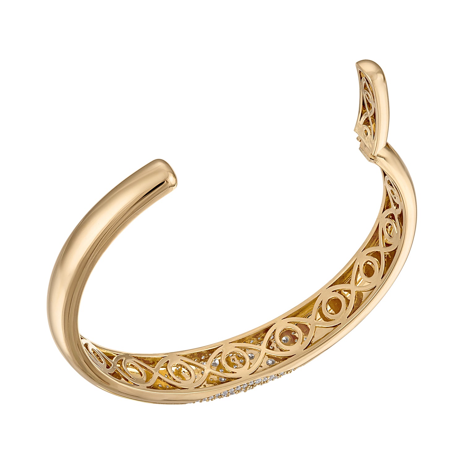 Glitter bangle sides