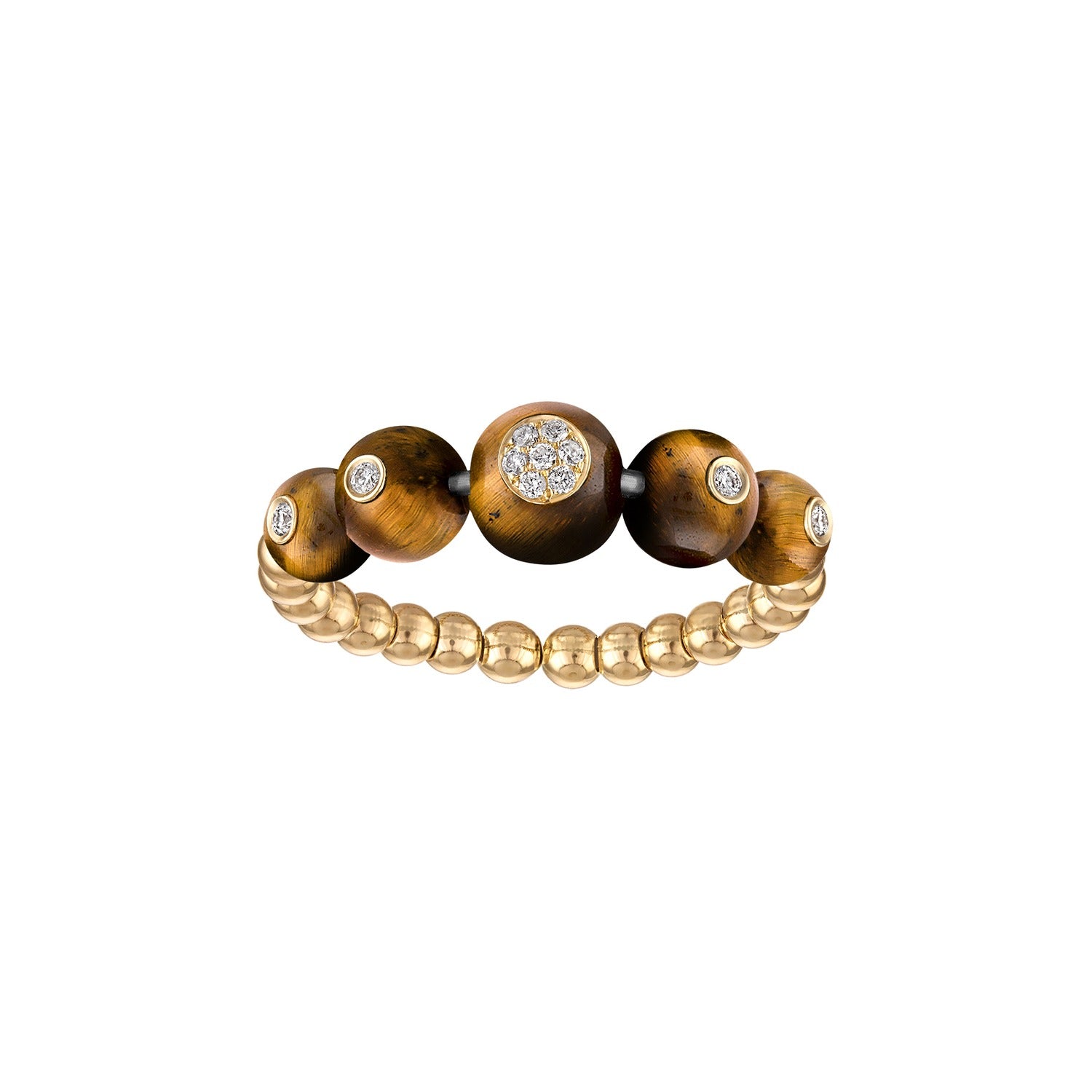Beaded Bubble Stack Ring - Image 7 | Ring | Eden Presley