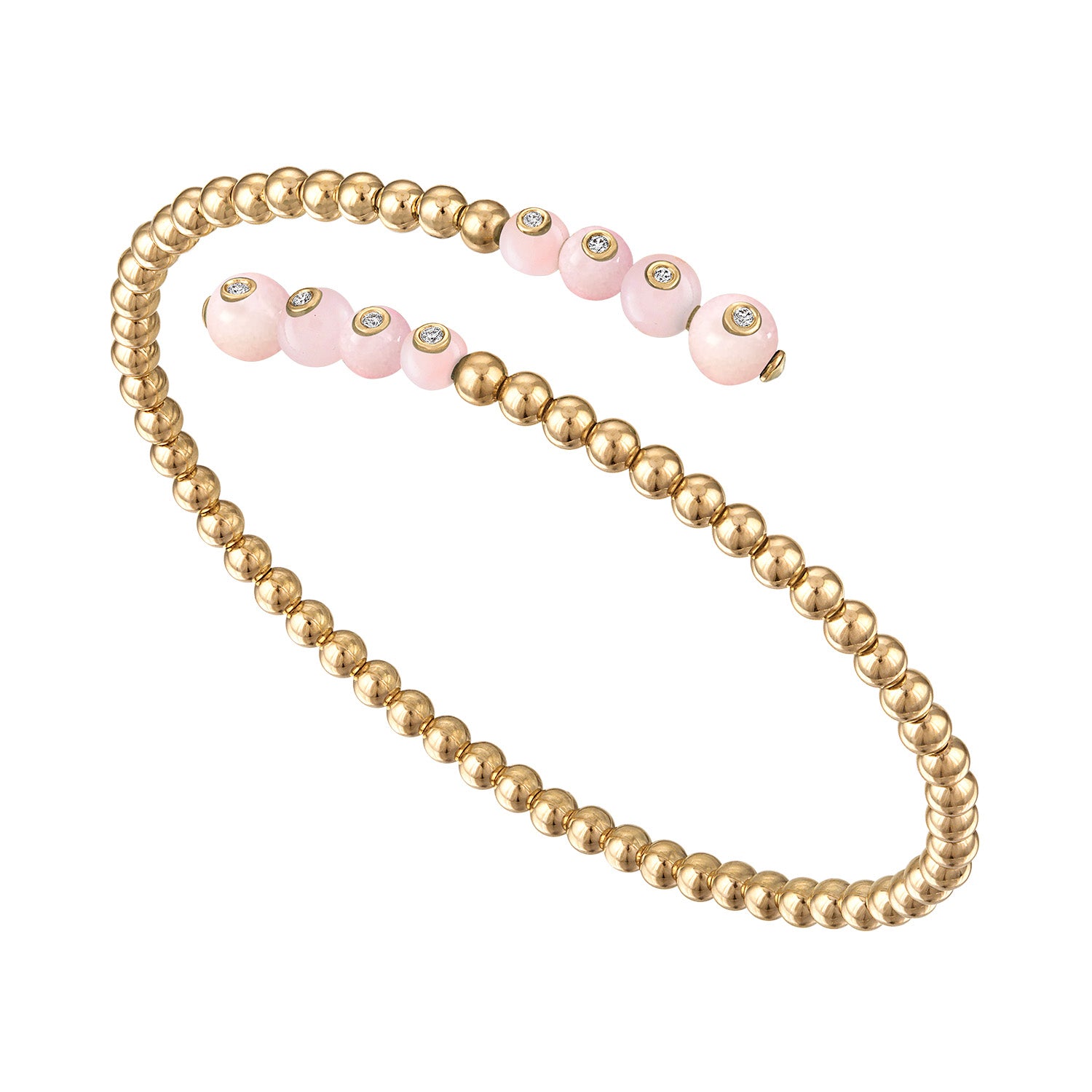 Bubbles Double Wrap Flex Bangle