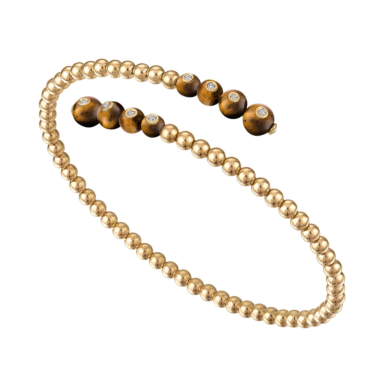 Bubbles Double Wrap Flex Bangle