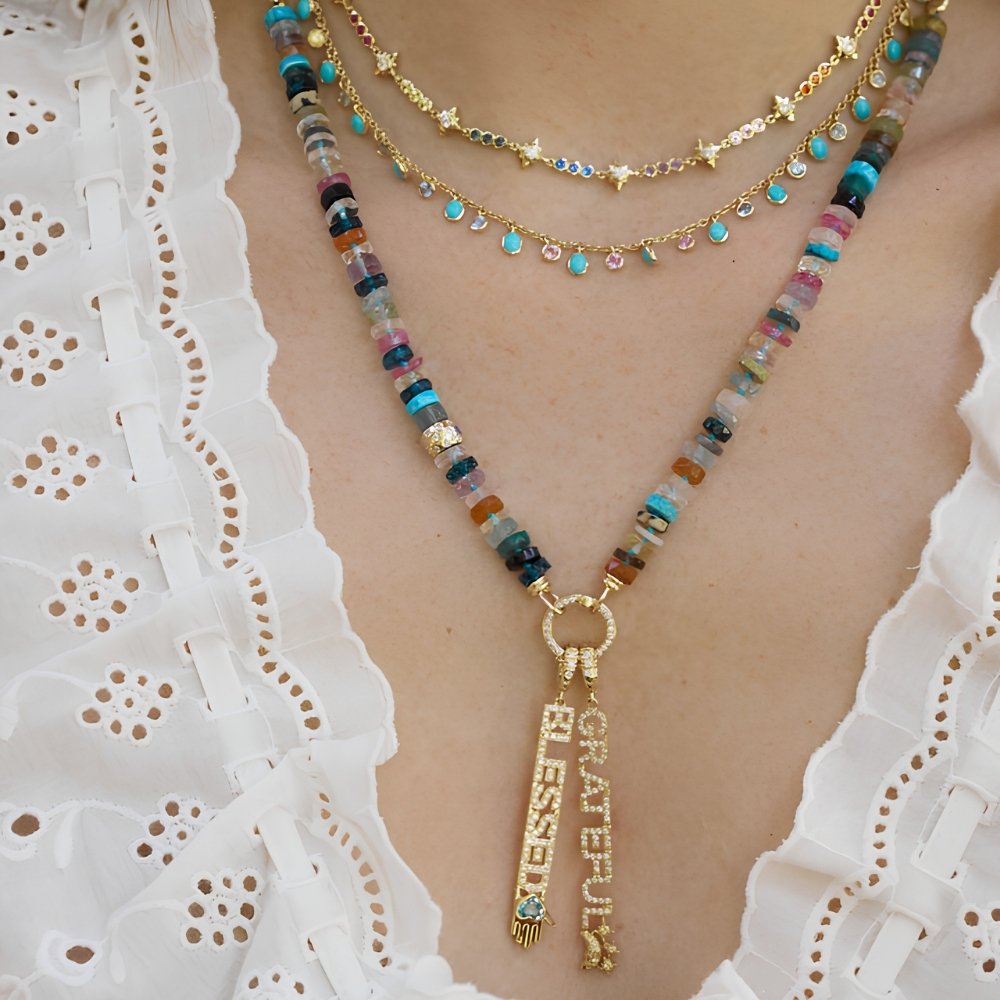 Beaded Closure Necklace
