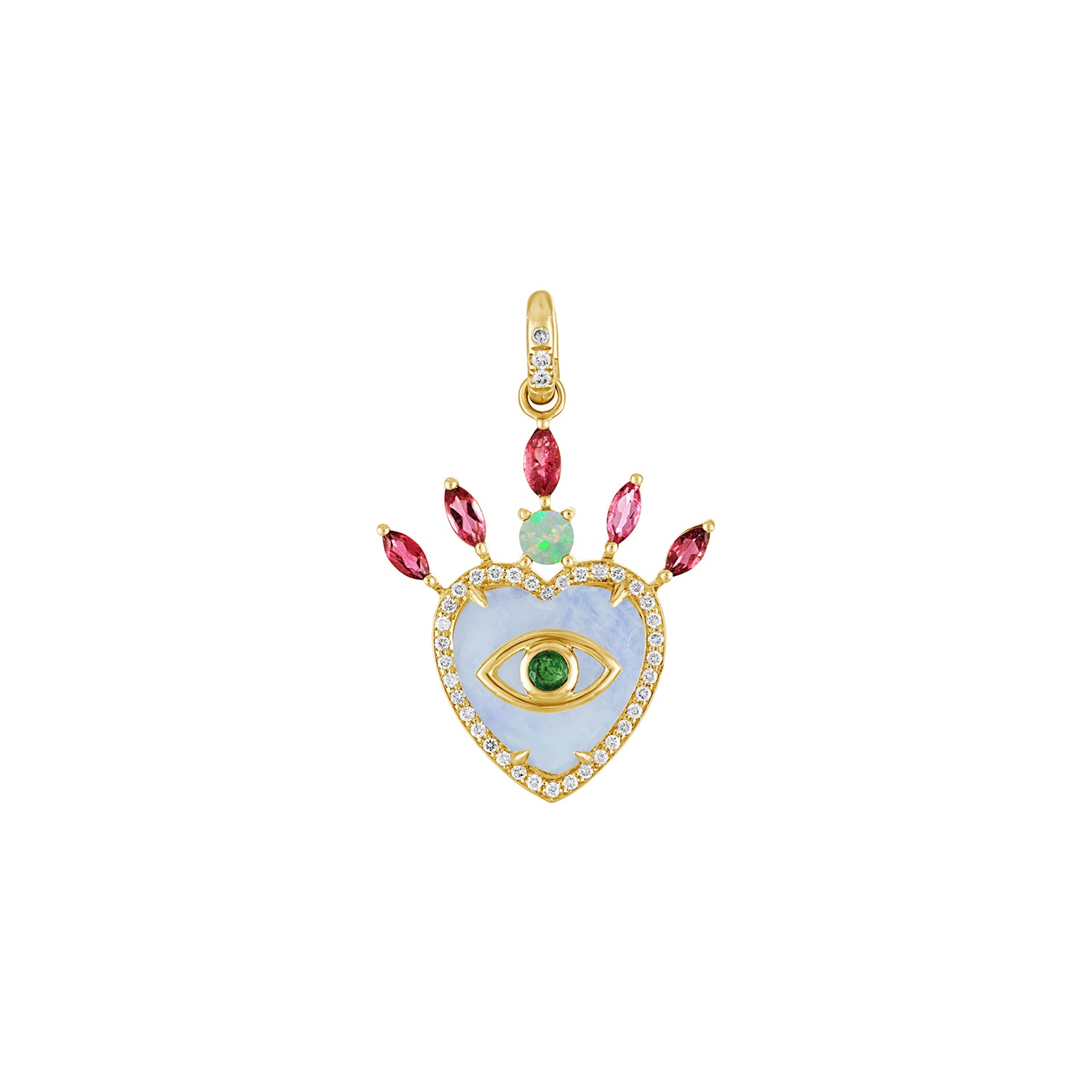 Queen of Hearts Pendant - Image 12 | Charms & Pendants | Eden Presley