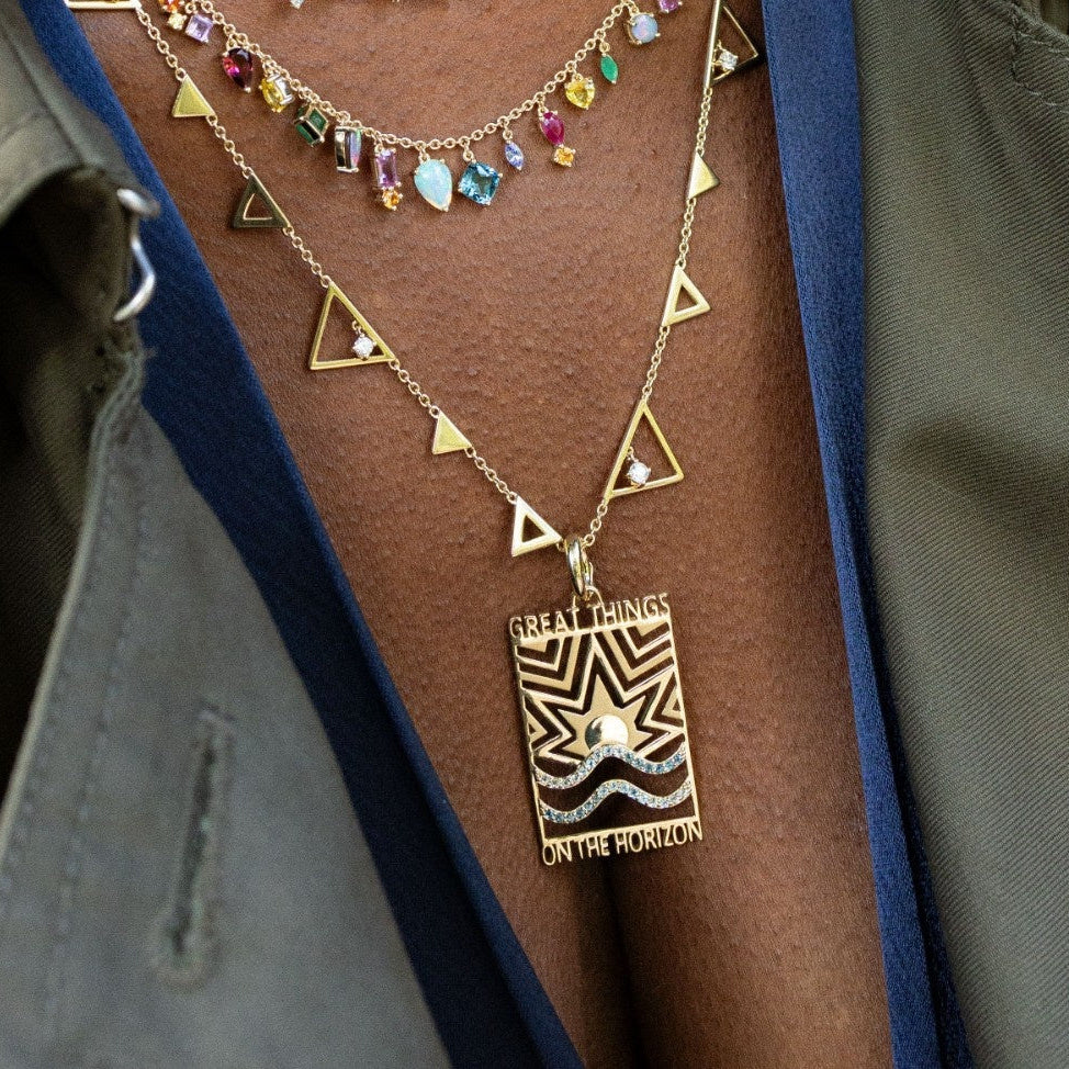 Great Things on the Horizon Pendant