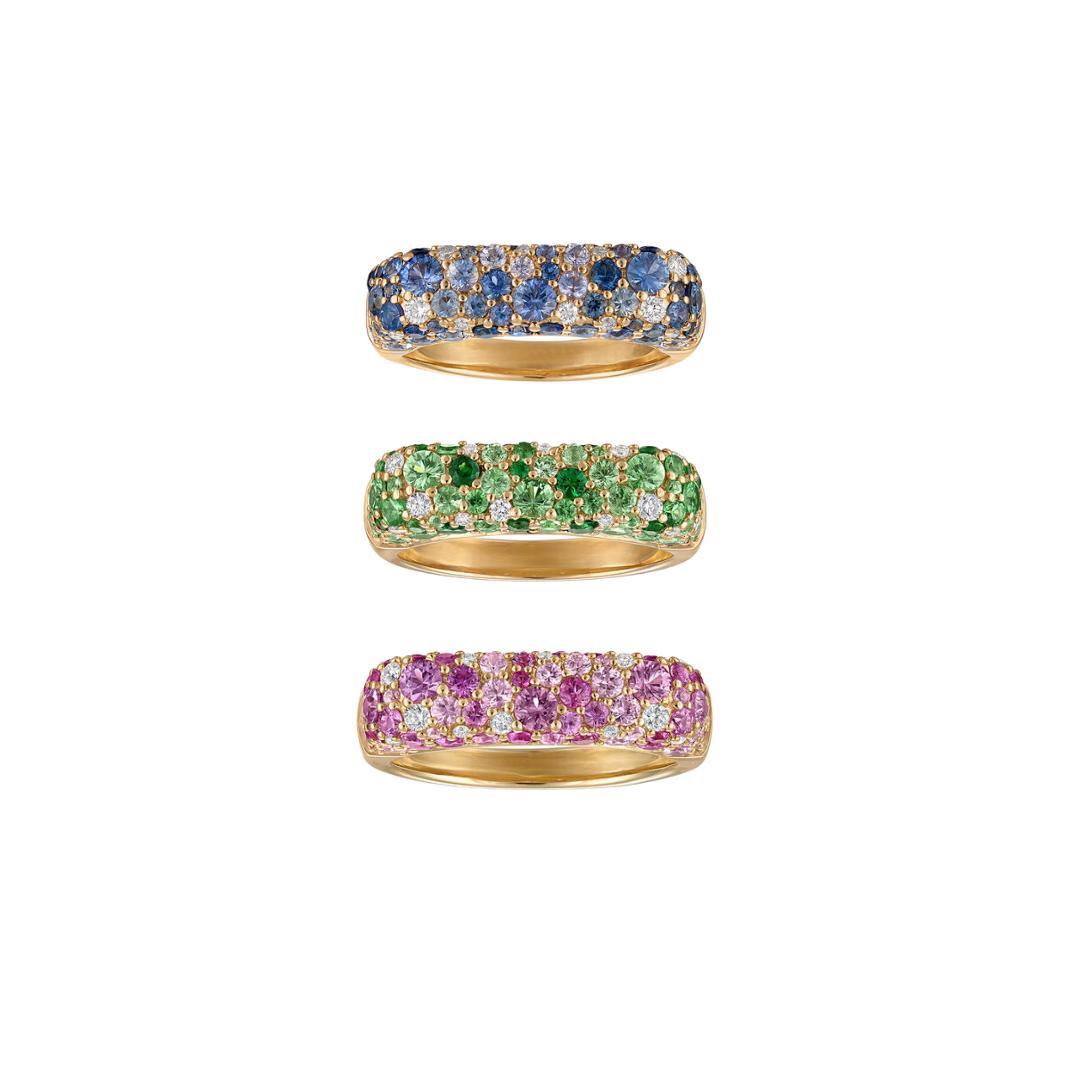 Sparkle Stack Ring