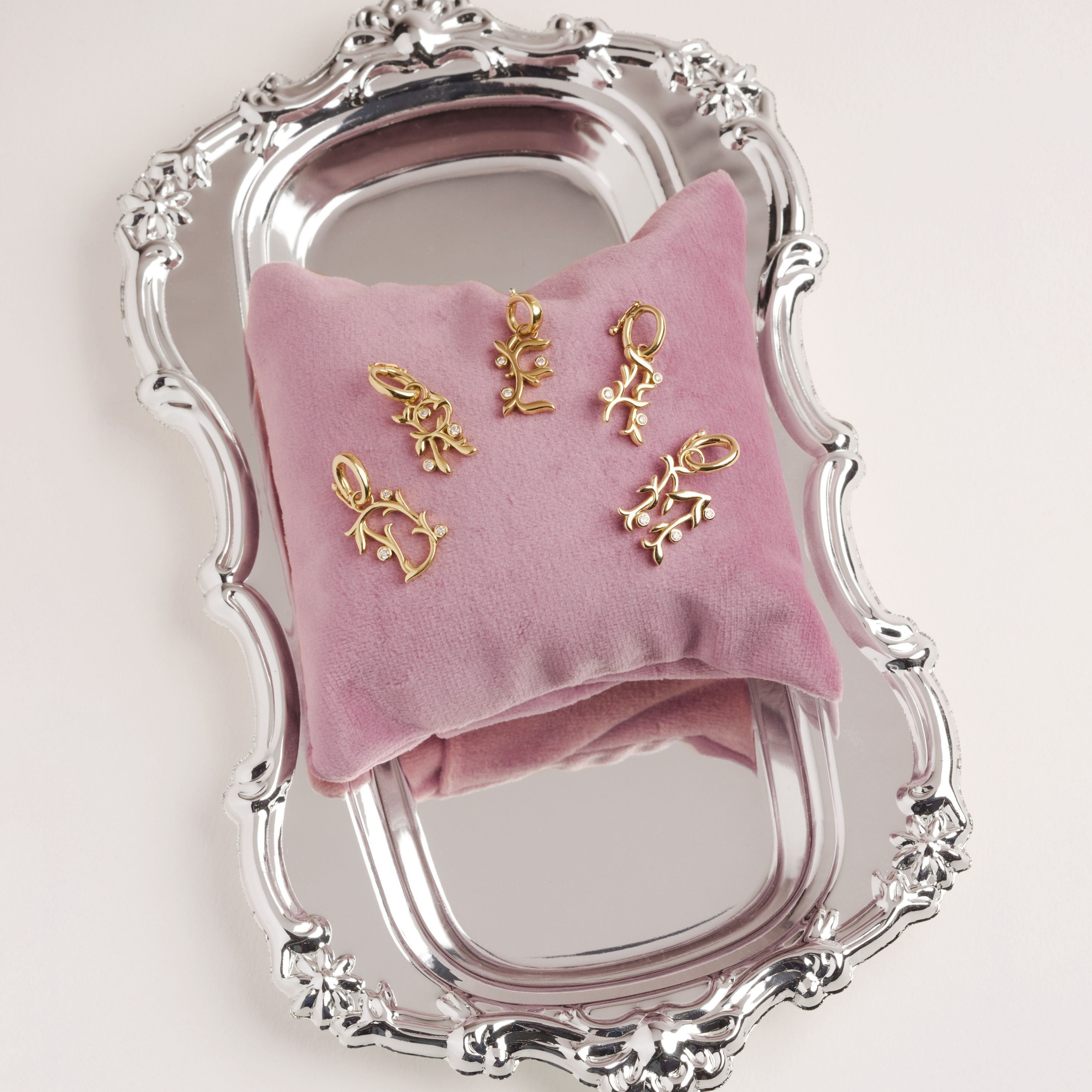 Vine Initial Pendants - Image 3 | Bracelet | Eden Presley