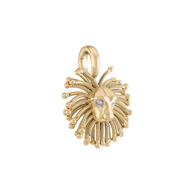 Baby Roar Lion Pendant-Pendant Necklace-Eden Presley Fine Jewelry