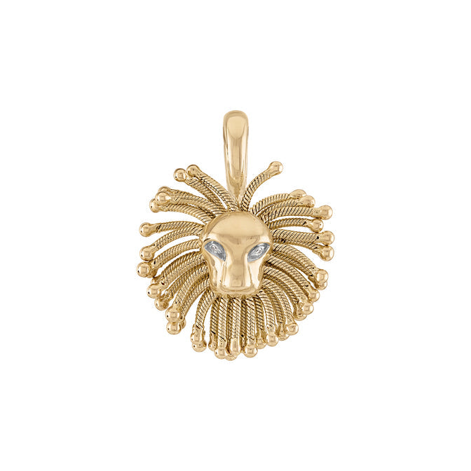 Baby Roar Lion Pendant-Pendant Necklace-Eden Presley Fine Jewelry