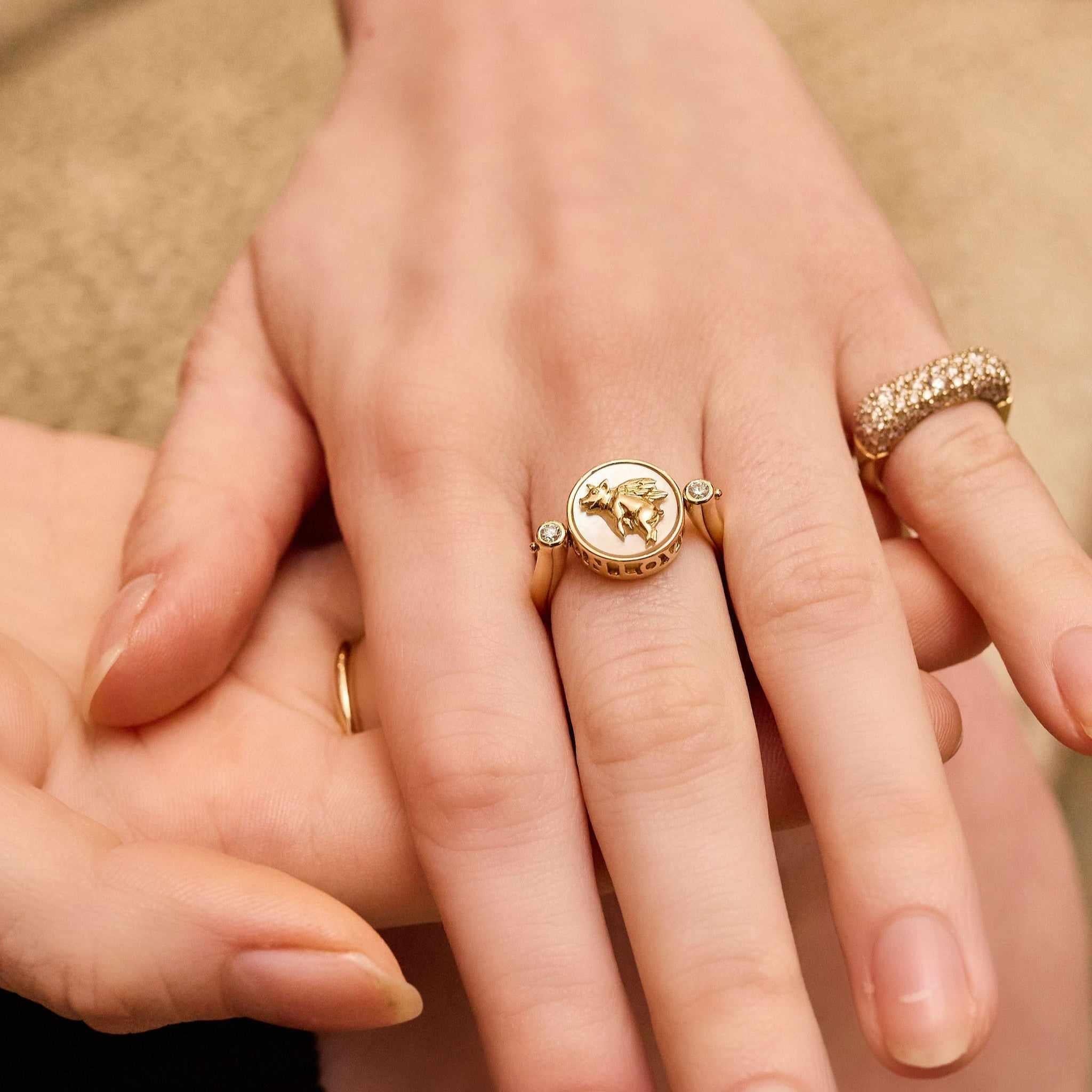 Believe in Love Flip Ring-Lifestyle