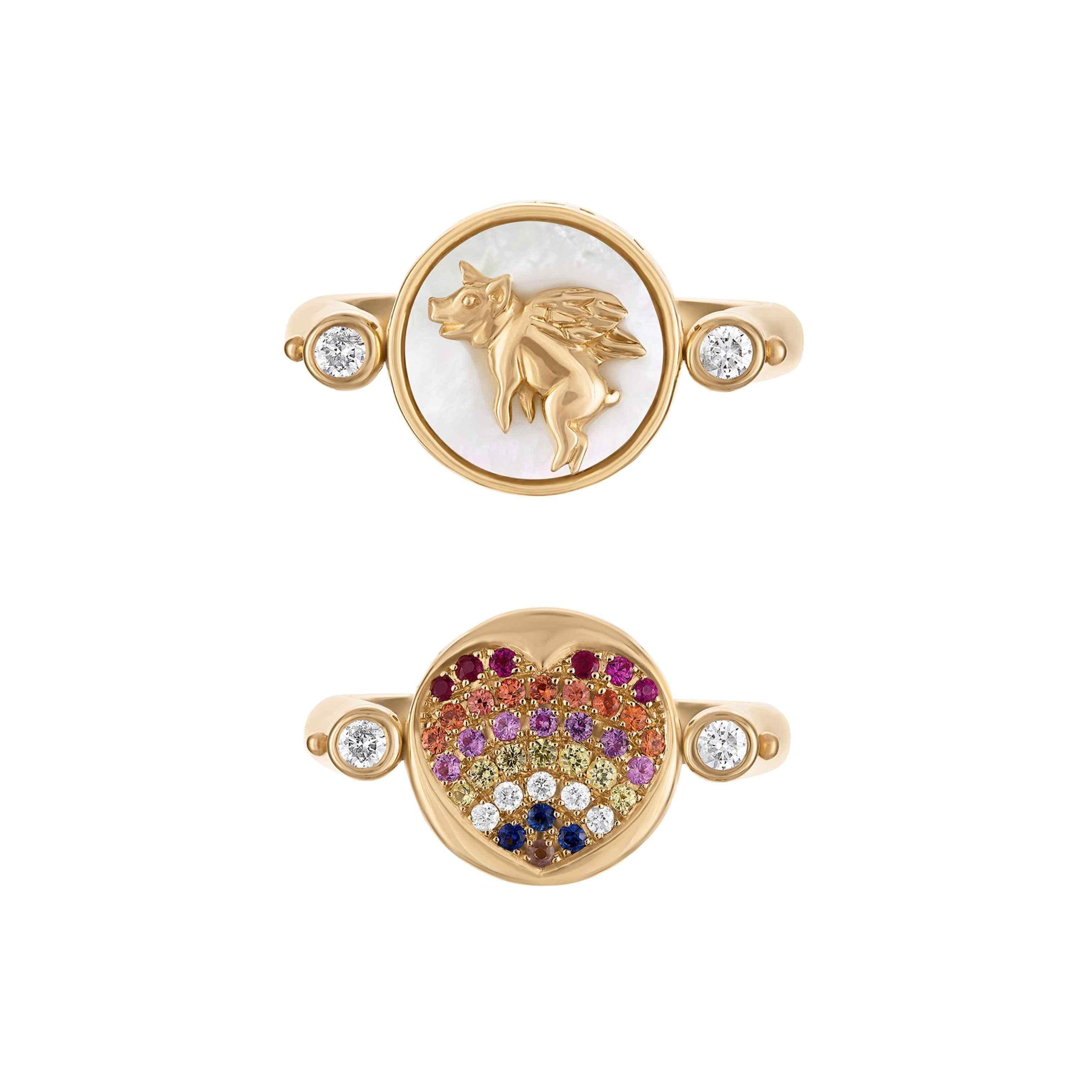 Believe in Love Flip Ring