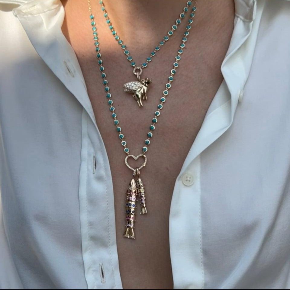 Believe in Love Pendant-Charms & Pendants-Eden Presley Fine Jewelry