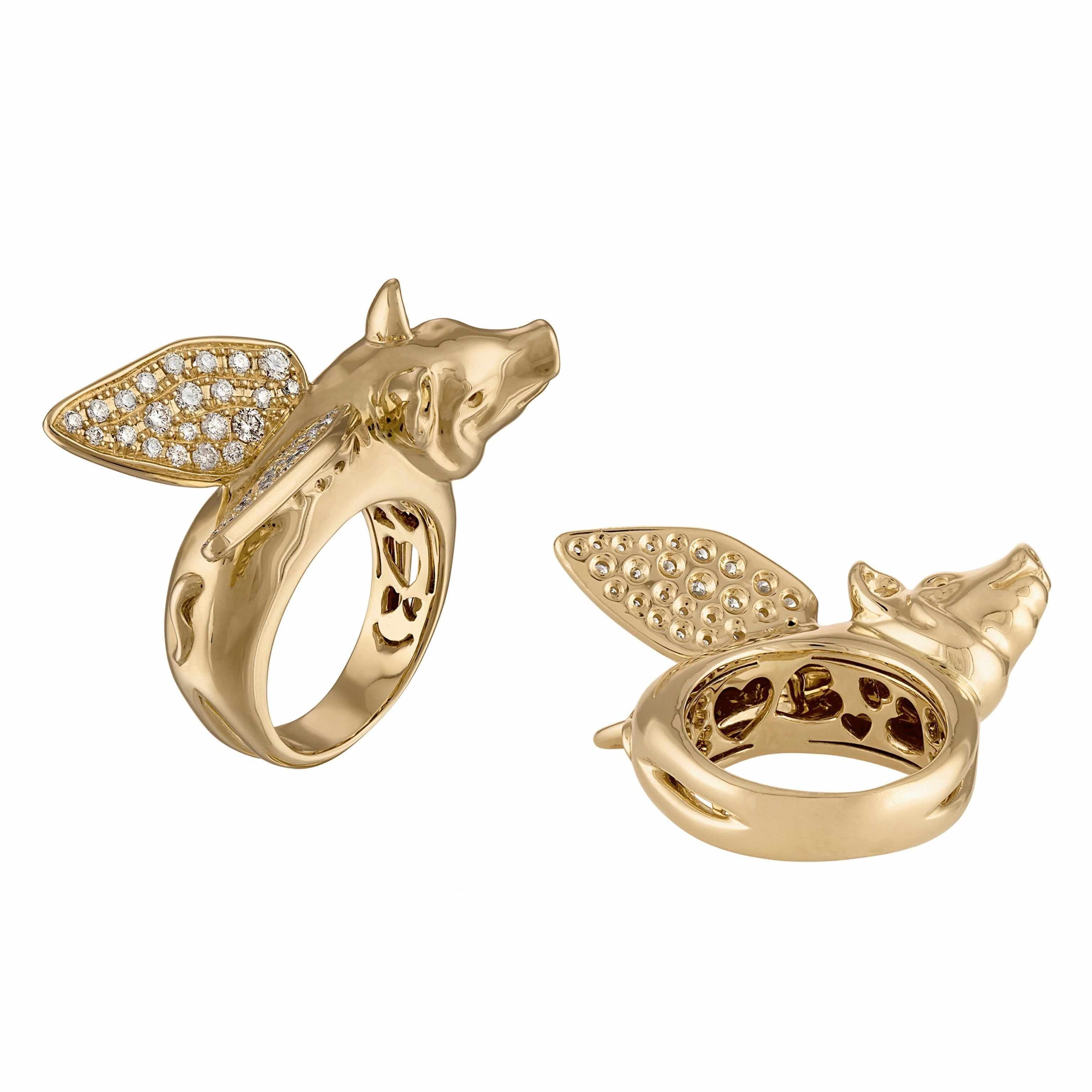 Believe in Love Ring-Animal