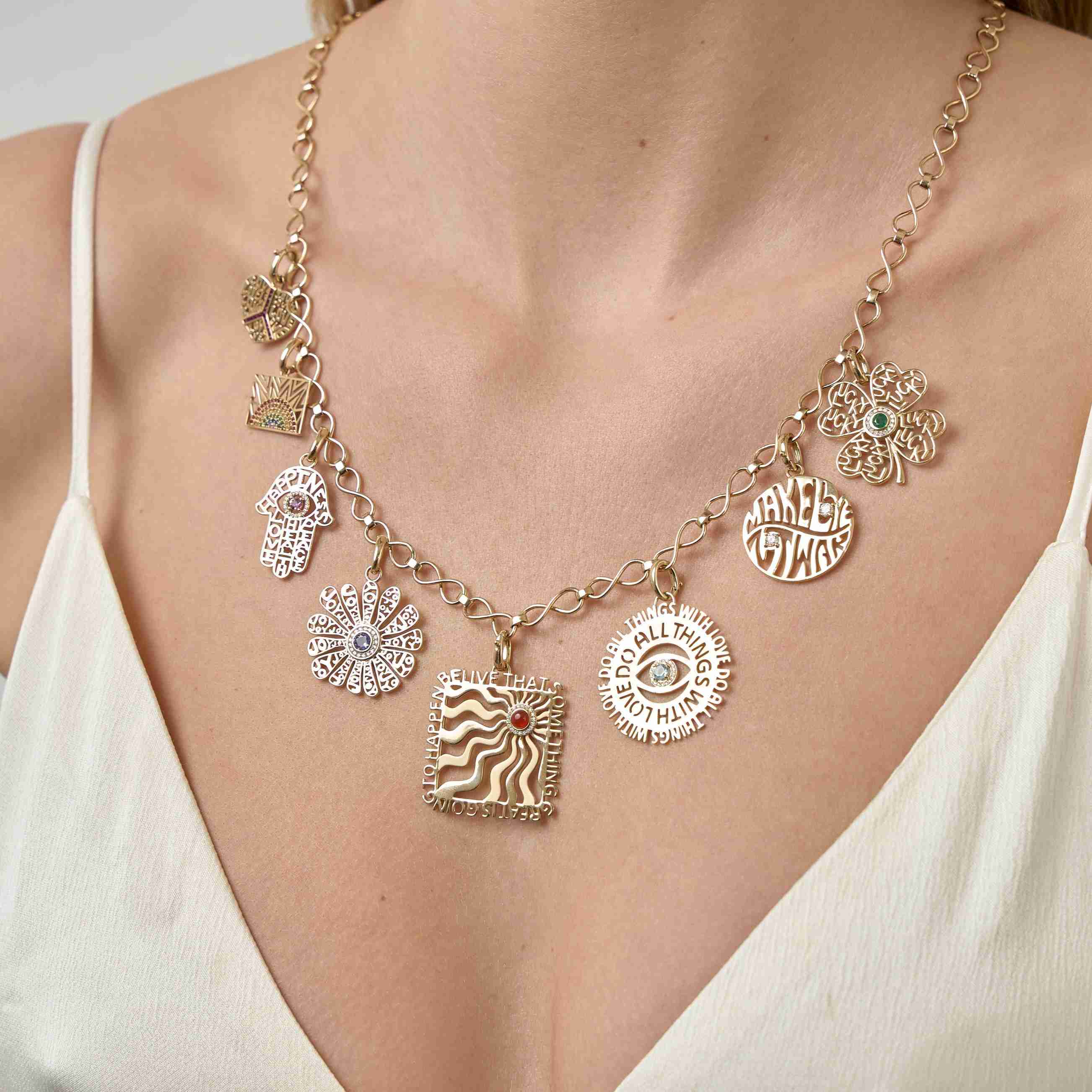 Believe Pendant-Charms & Pendants-Eden Presley Fine Jewelry