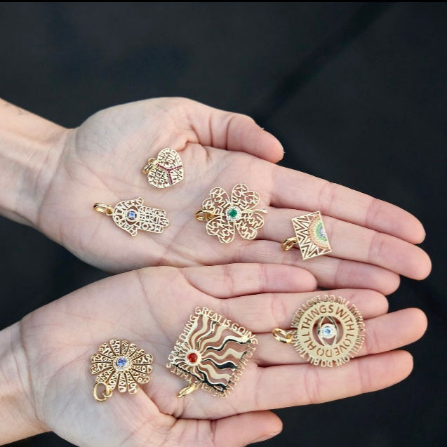 Believe Pendant-Charms & Pendants-Eden Presley Fine Jewelry