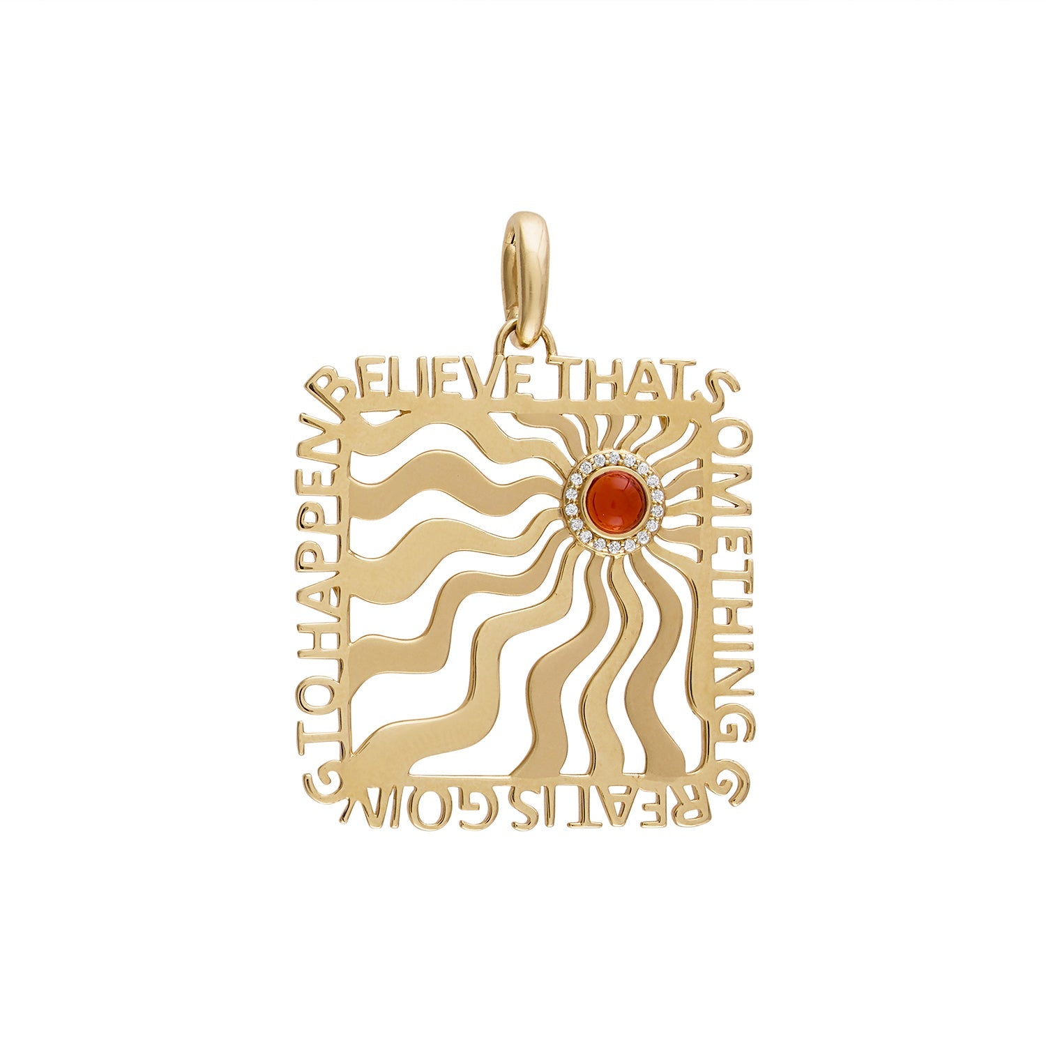Believe Pendant-Charms & Pendants-Eden Presley Fine Jewelry