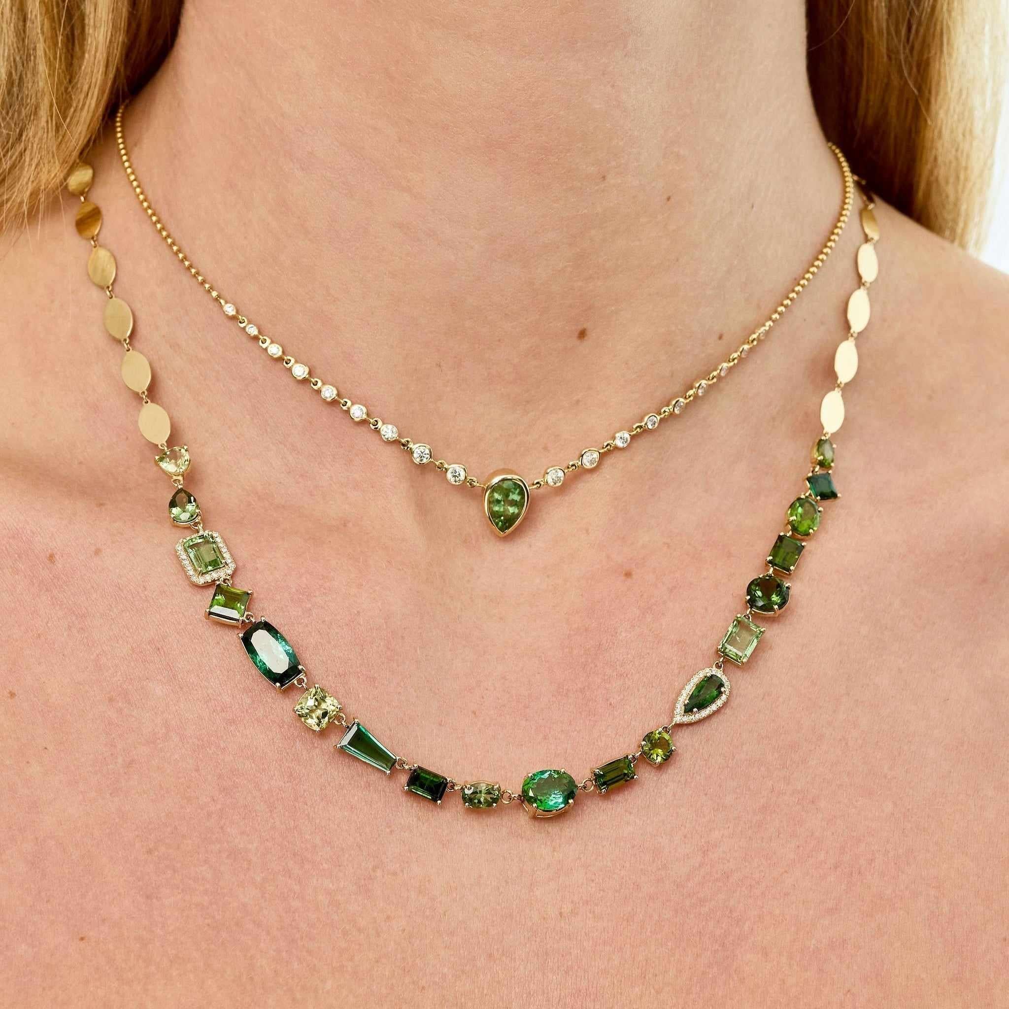 Bubbles Small Necklace-Necklace, pendant, necklaces-Eden Presley Fine Jewelry