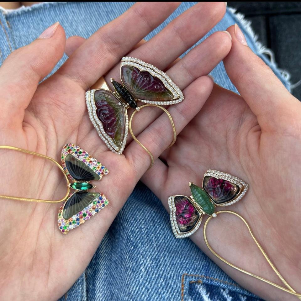 Butterfly 15 Locket-Locket-Eden Presley Fine Jewelry