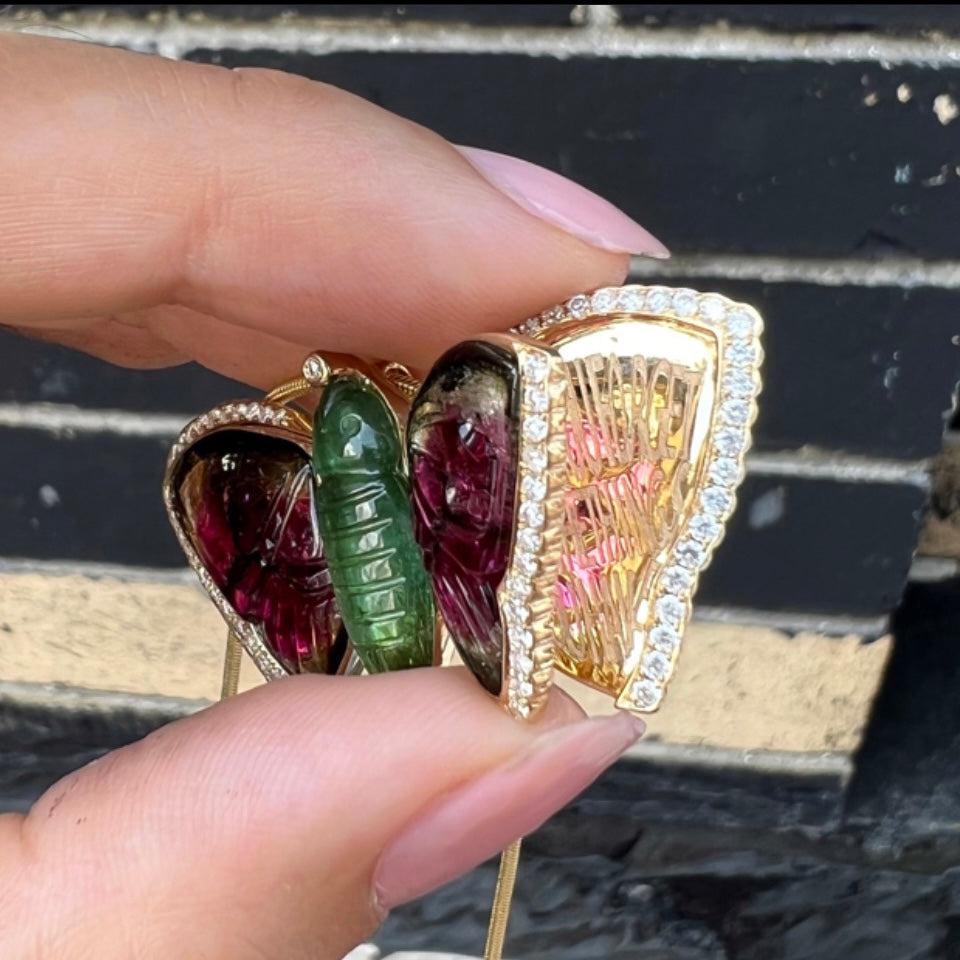 Butterfly 15 Locket-Locket-Eden Presley Fine Jewelry